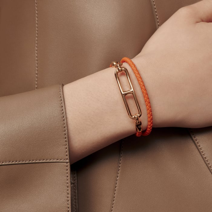 Vert Peppermint Roulis Double Tour Bracelet