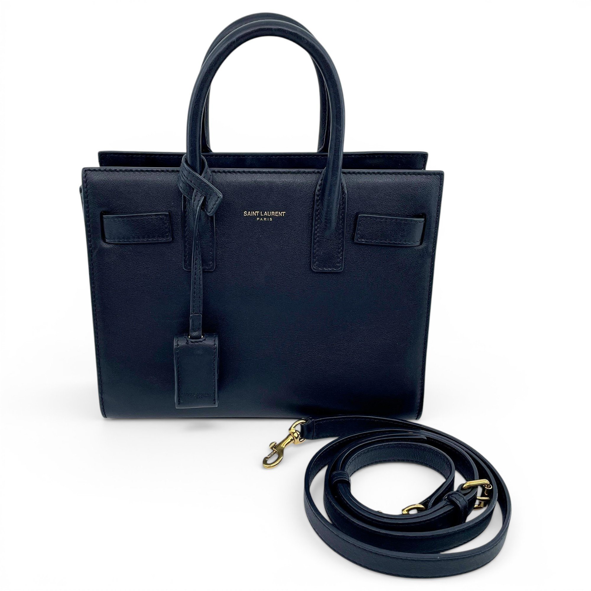 Saint Laurent Sac de Jour leather tote