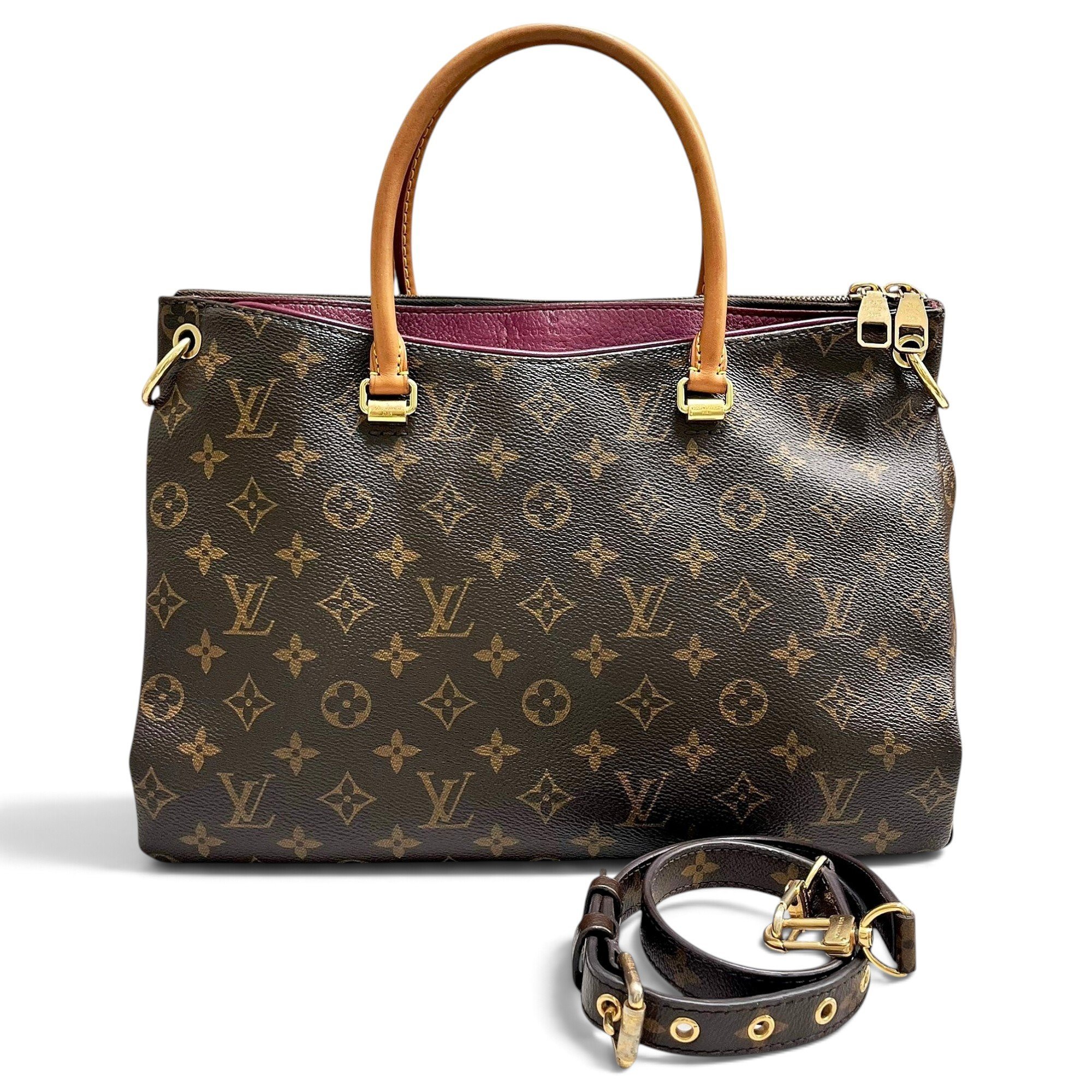Louis Vuitton Pallas leather handbag