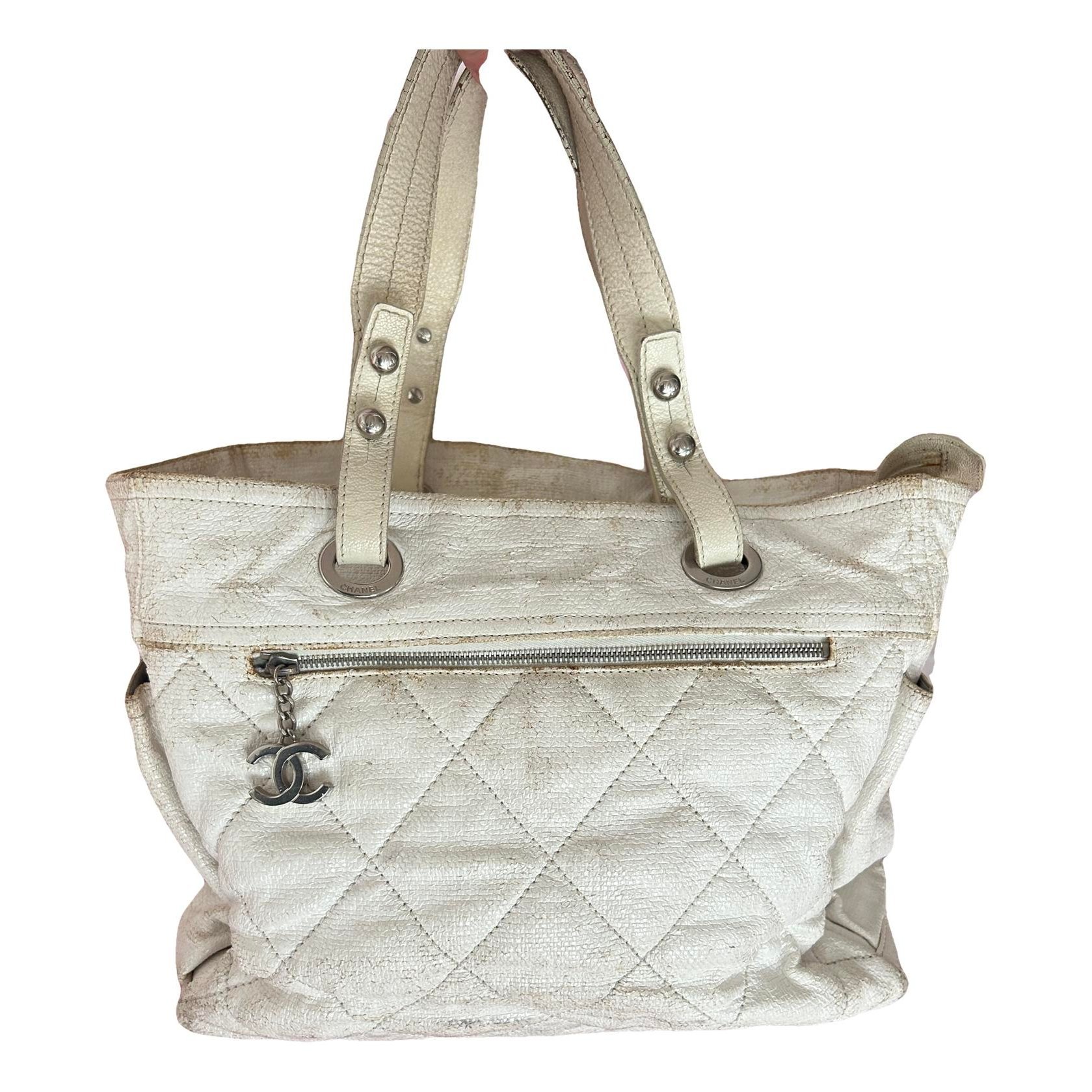 Paris-Biarritz leather handbag