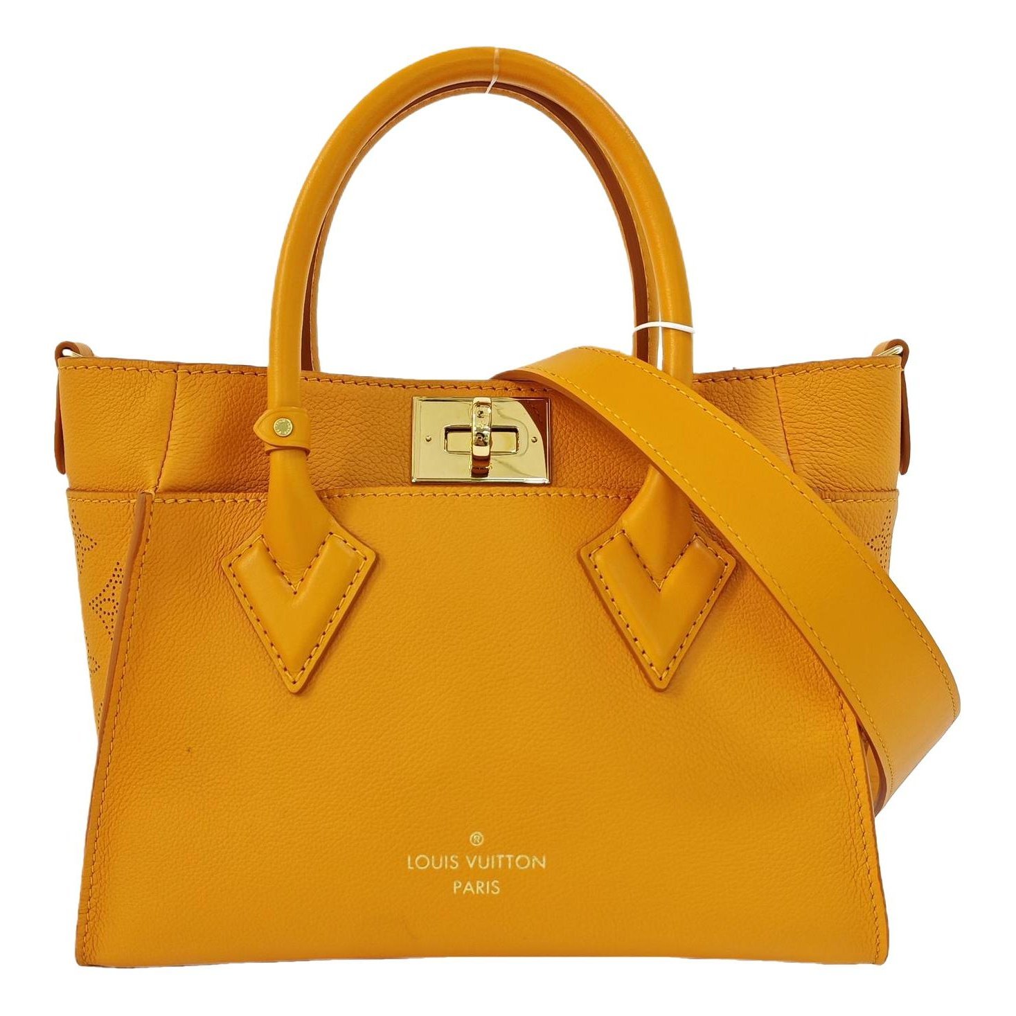 On My Side leather handbag