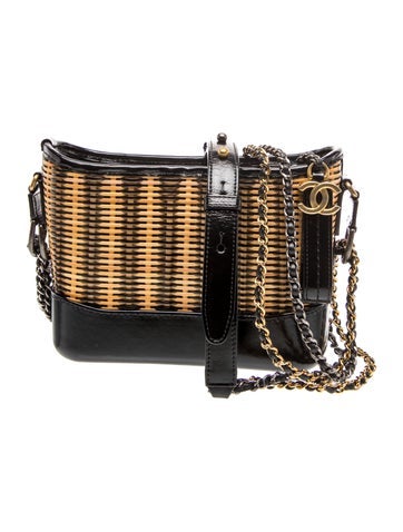 Small Rattan Gabrielle Hobo