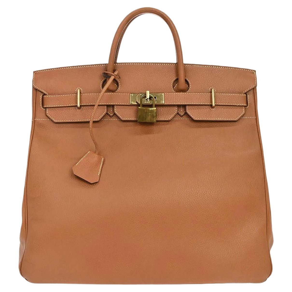Birkin Cargo leather handbag