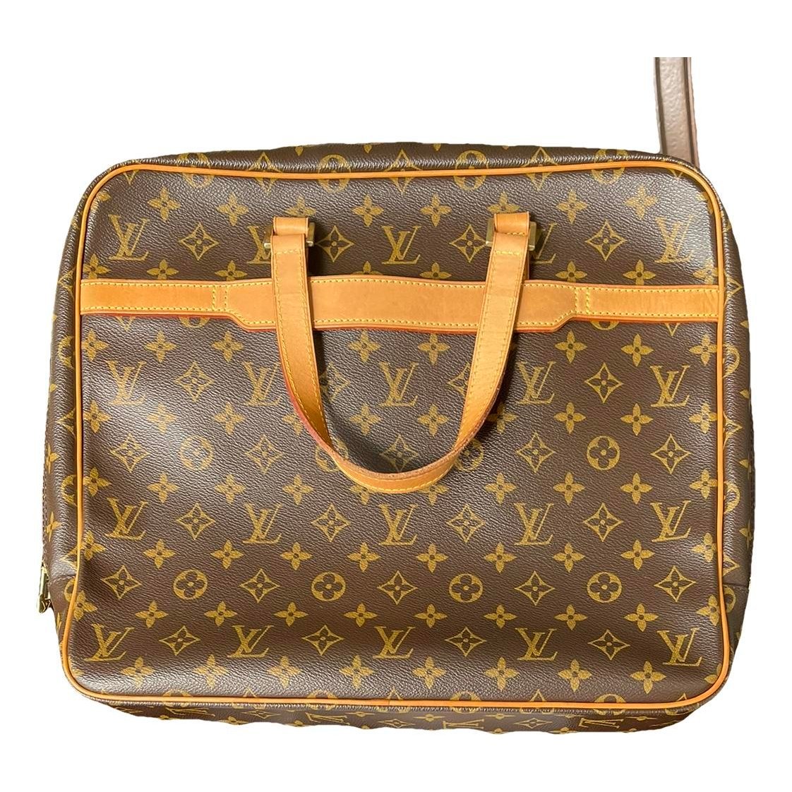 Pegase leather travel bag