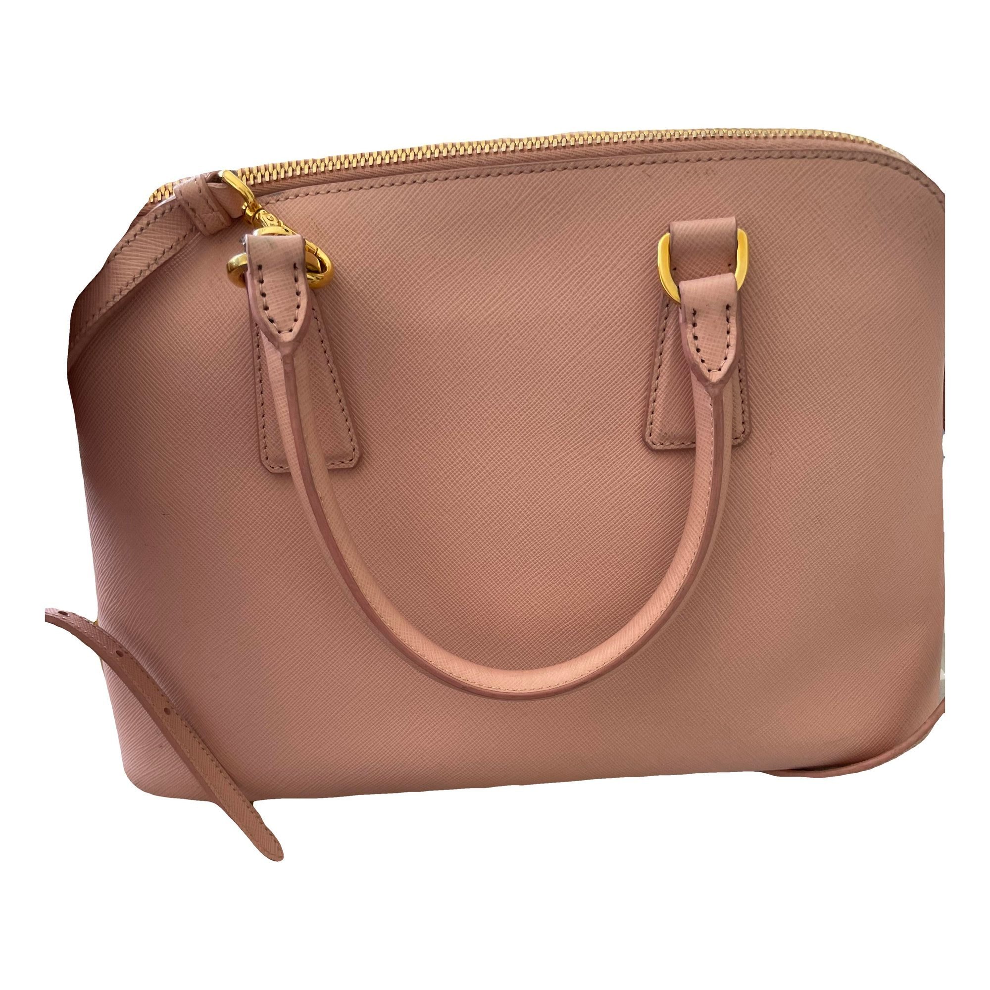 Promenade leather handbag
