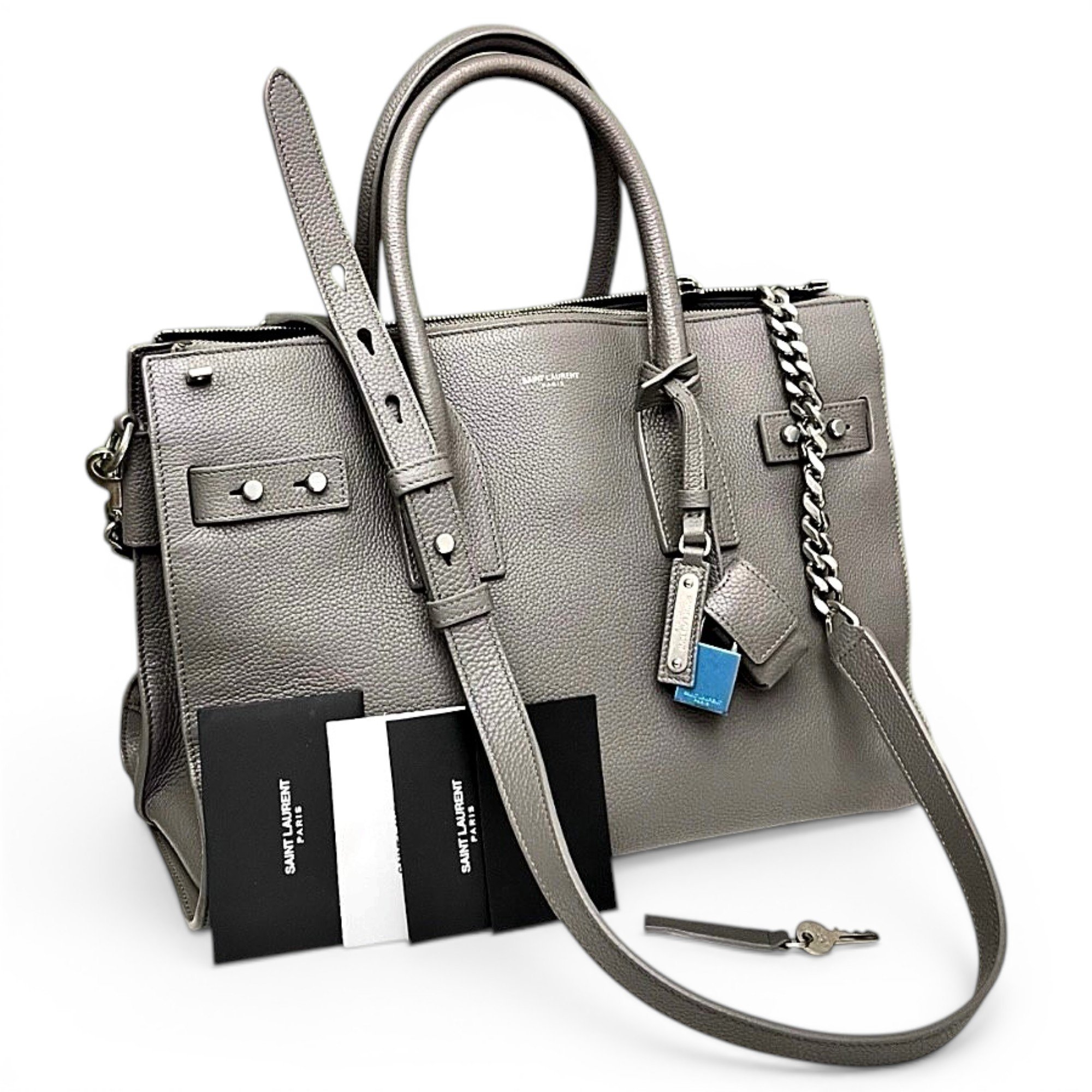 Sac de Jour leather tote