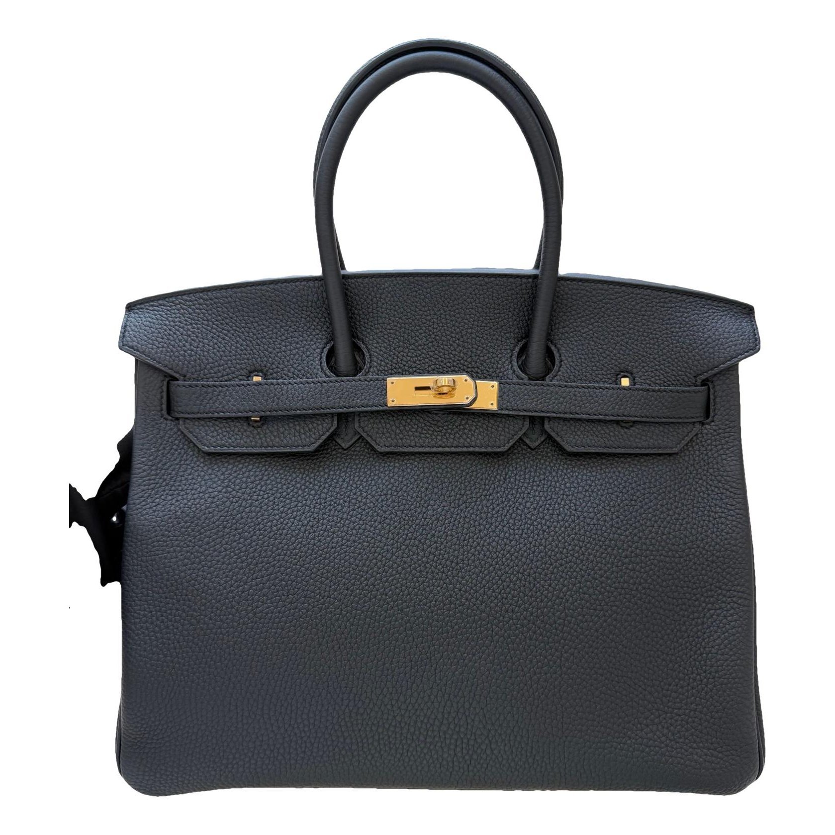 Birkin 35 leather handbag