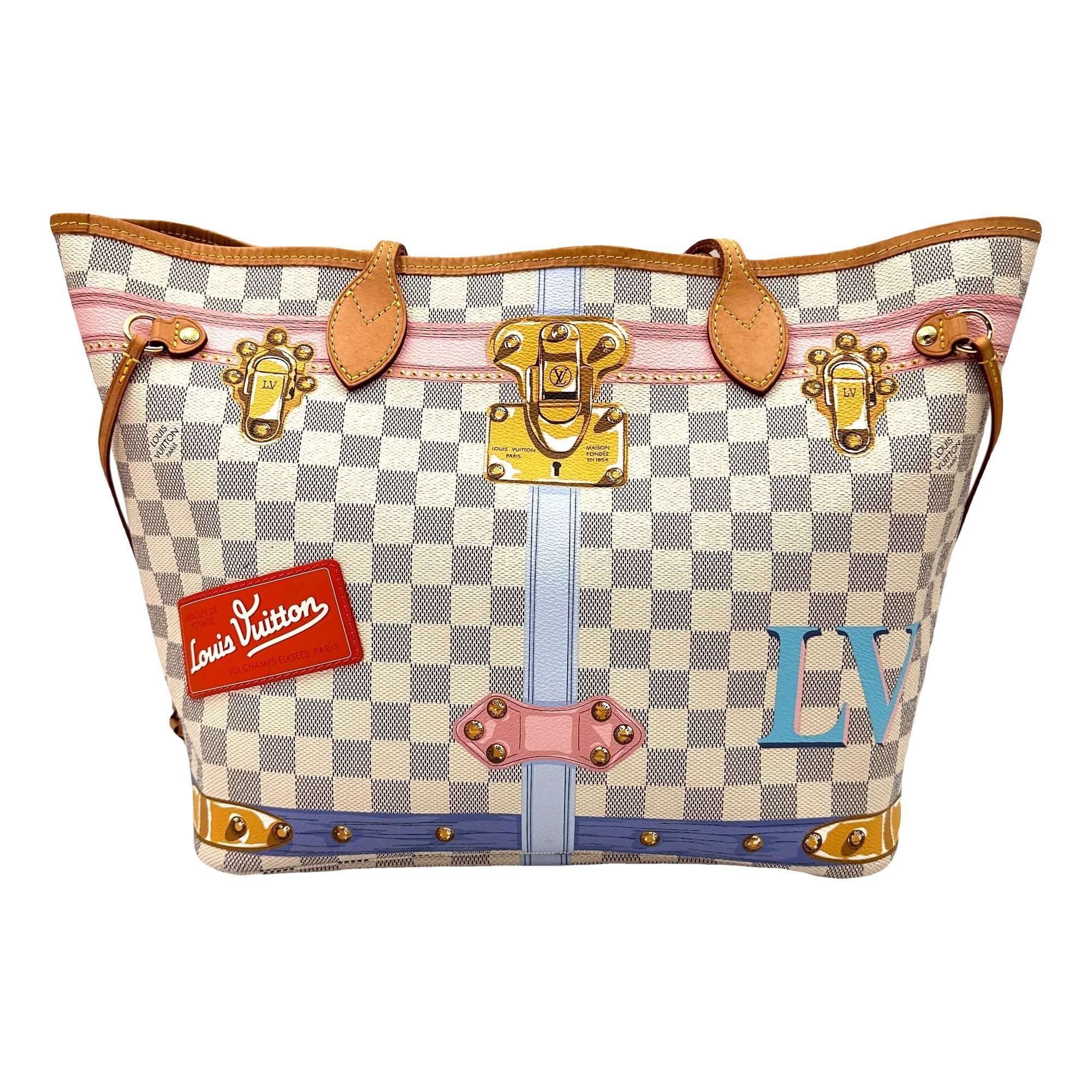 Neverfull leather tote