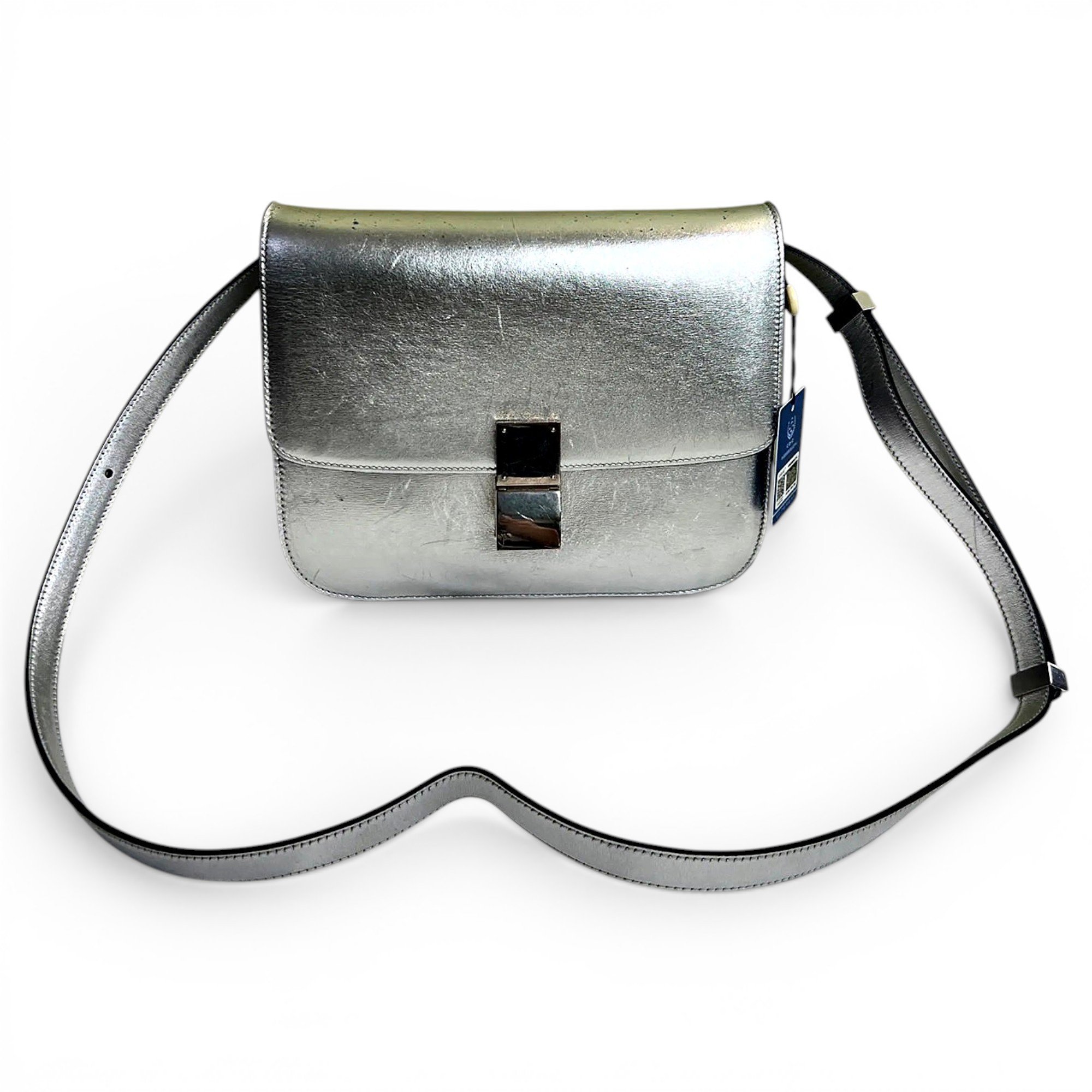 Classic leather handbag