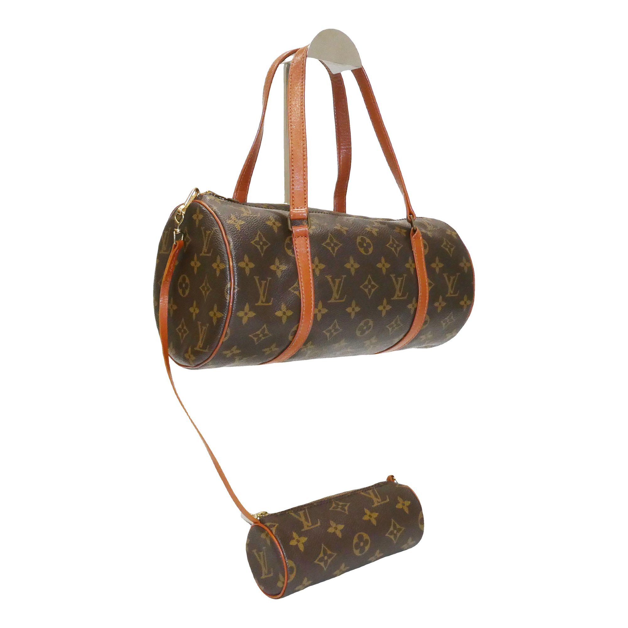 Papillon leather handbag