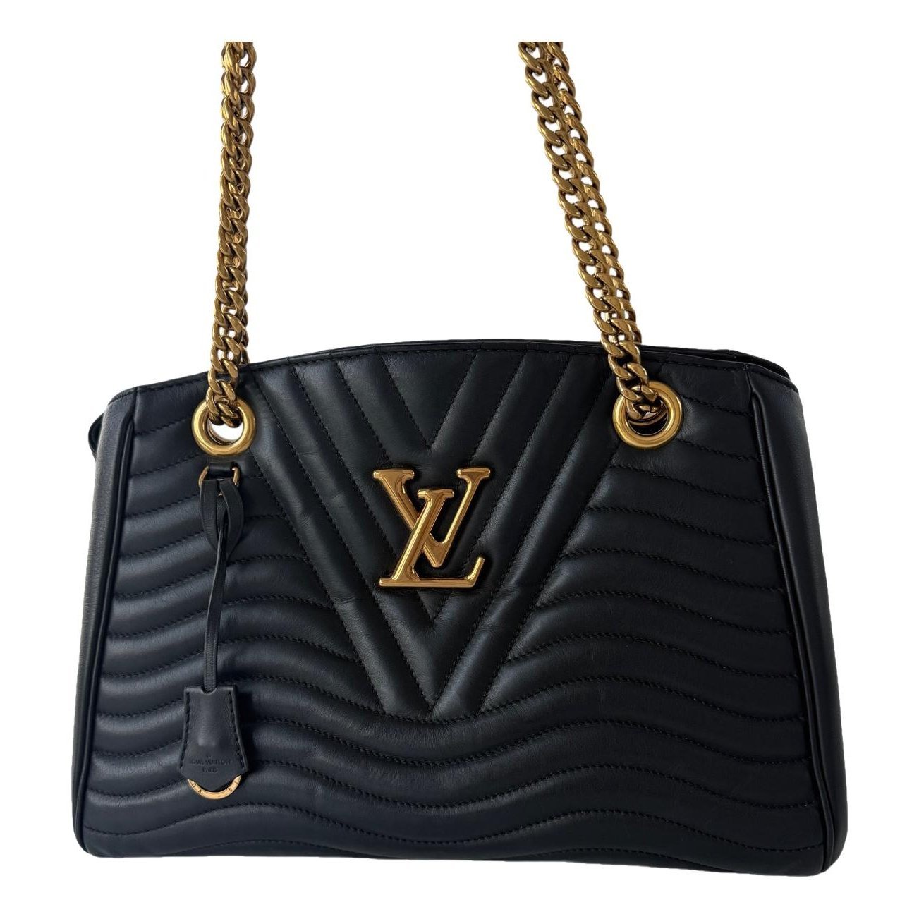 New Wave leather handbag