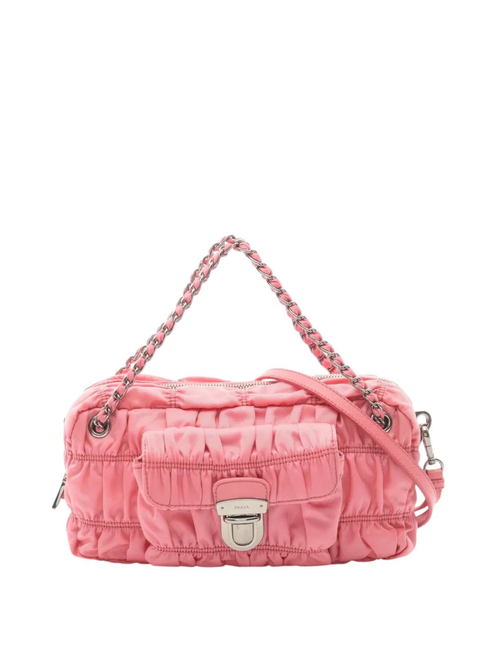 2010-2026 Medium Nappa Gaufre Sound Chain Flap shoulder bag