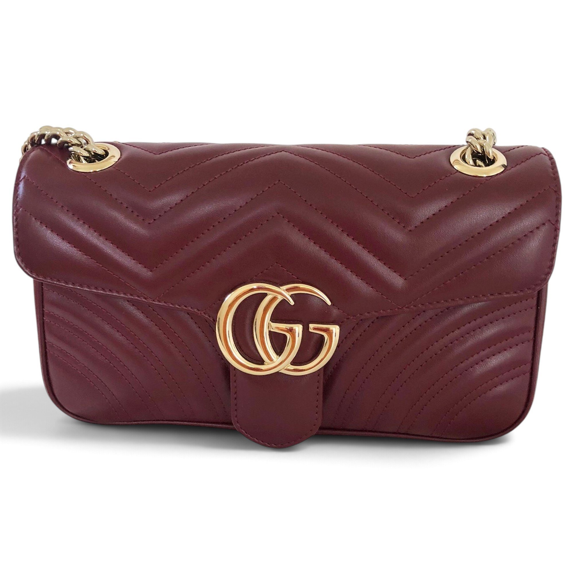 GG Marmont Flap leather crossbody bag