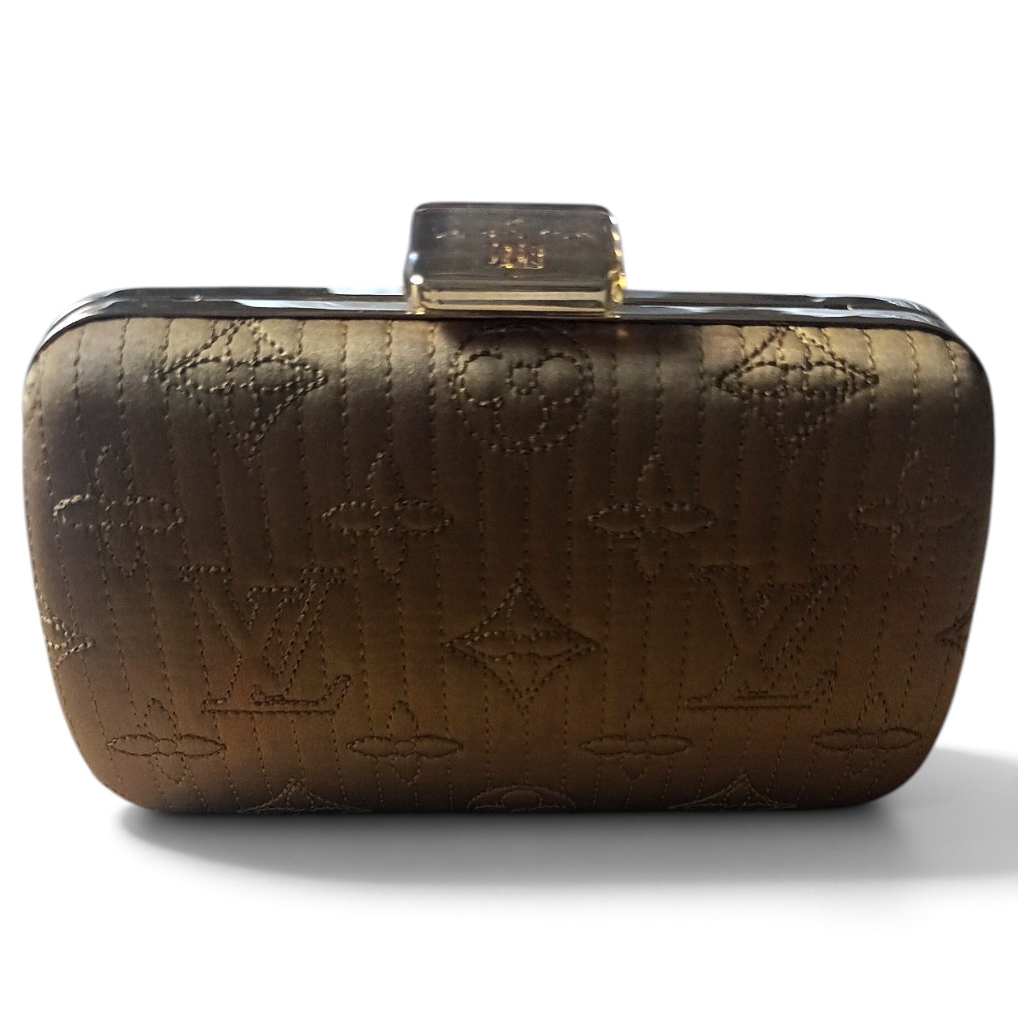 Limelight silk clutch bag
