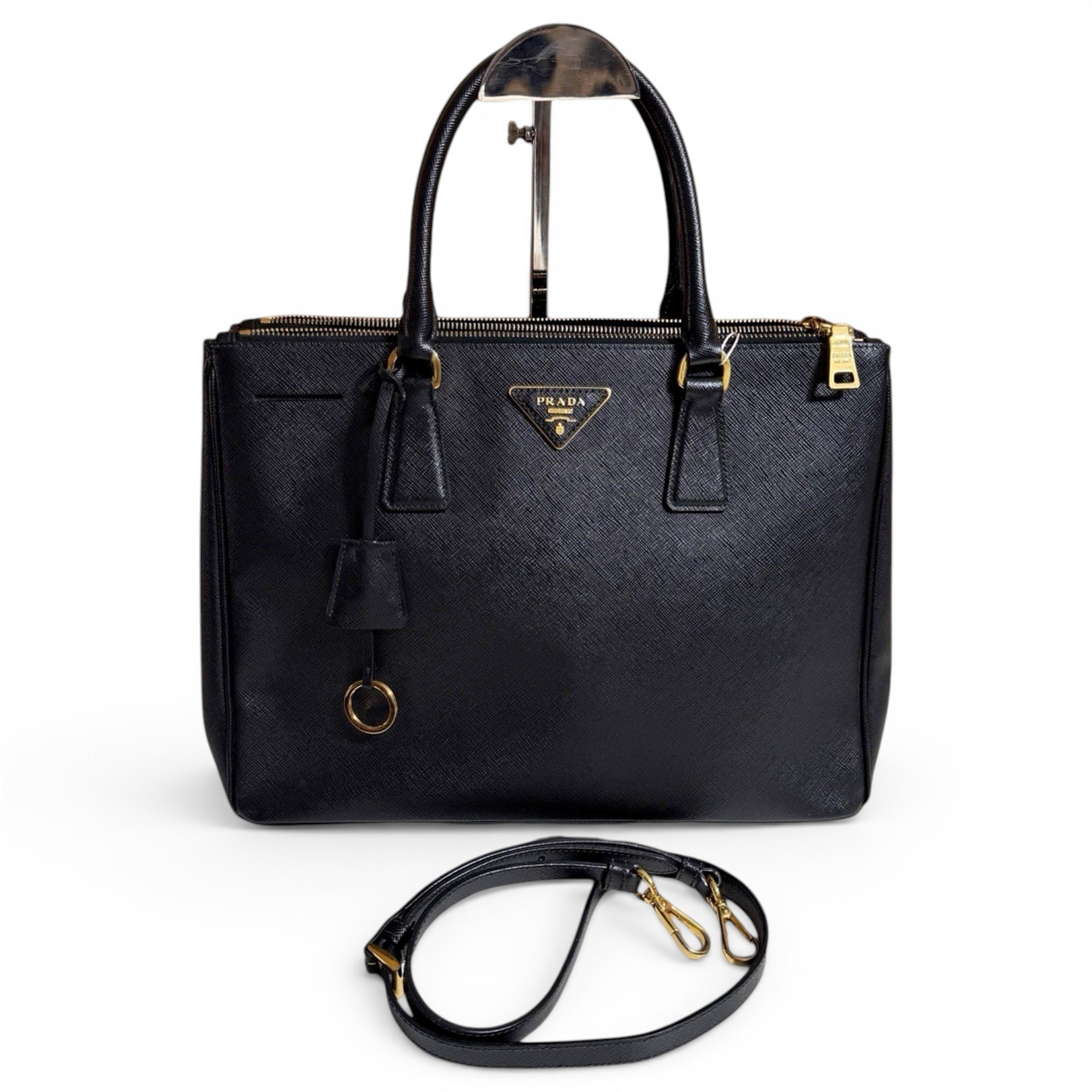 Galleria leather handbag