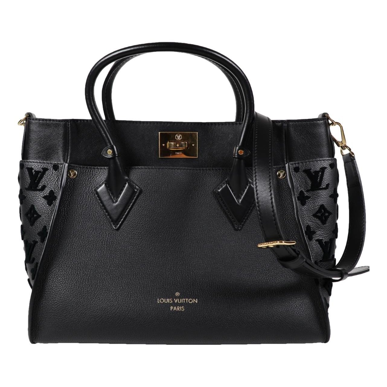 On My Side leather handbag