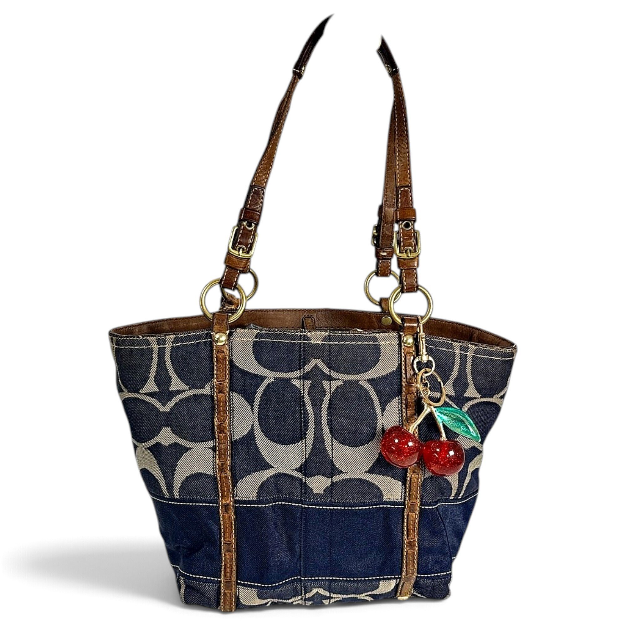 Leather tote