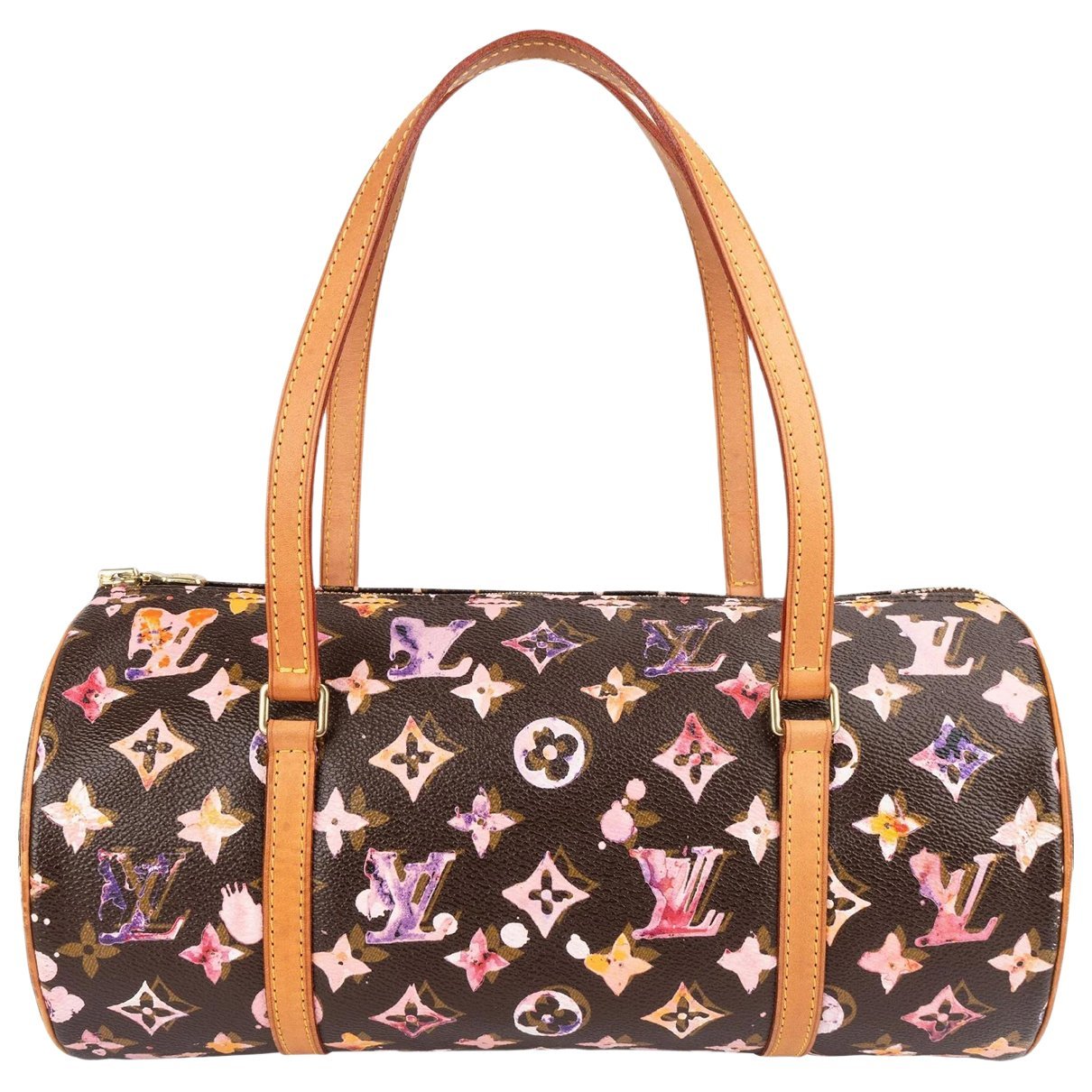 Papillon leather handbag