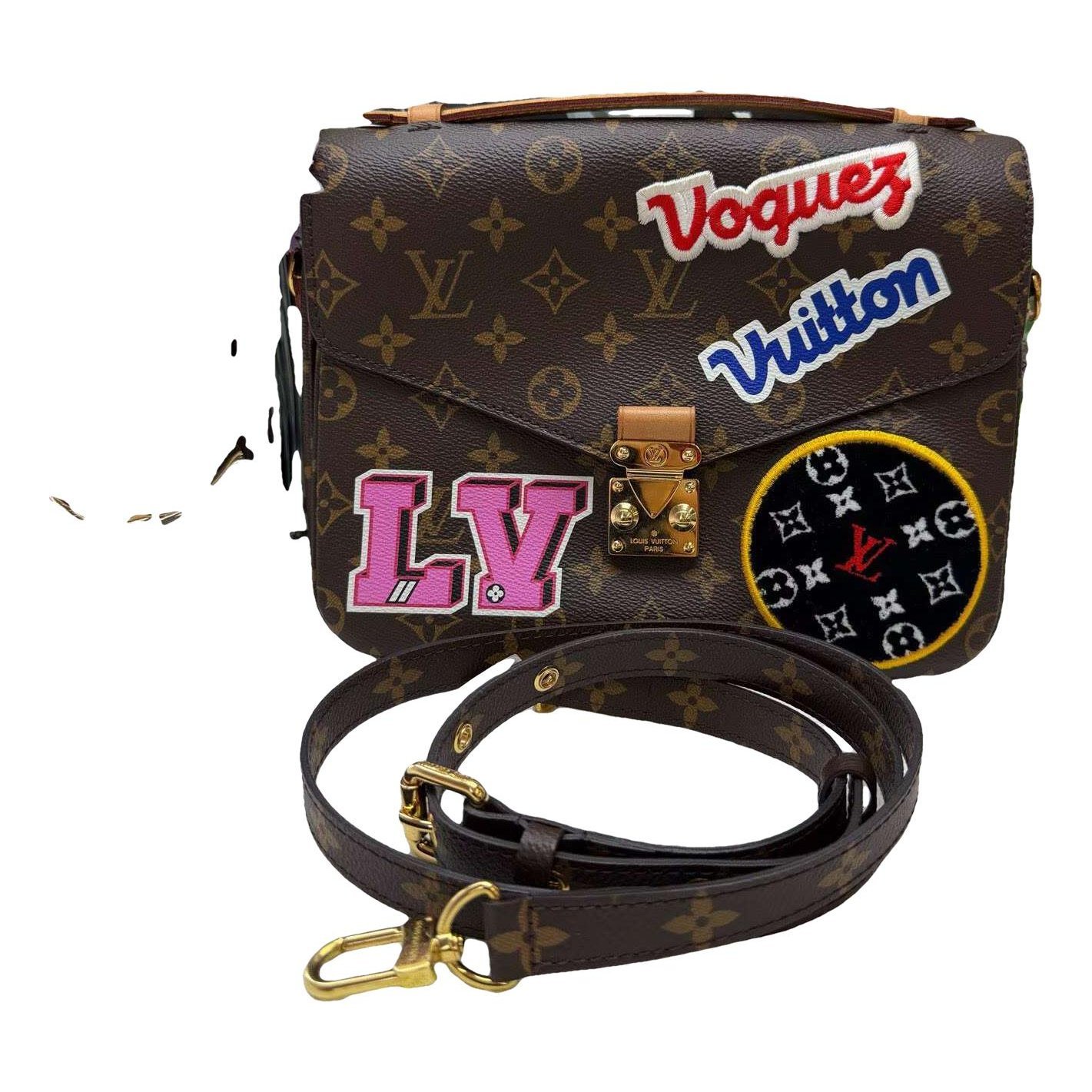 Metis leather handbag