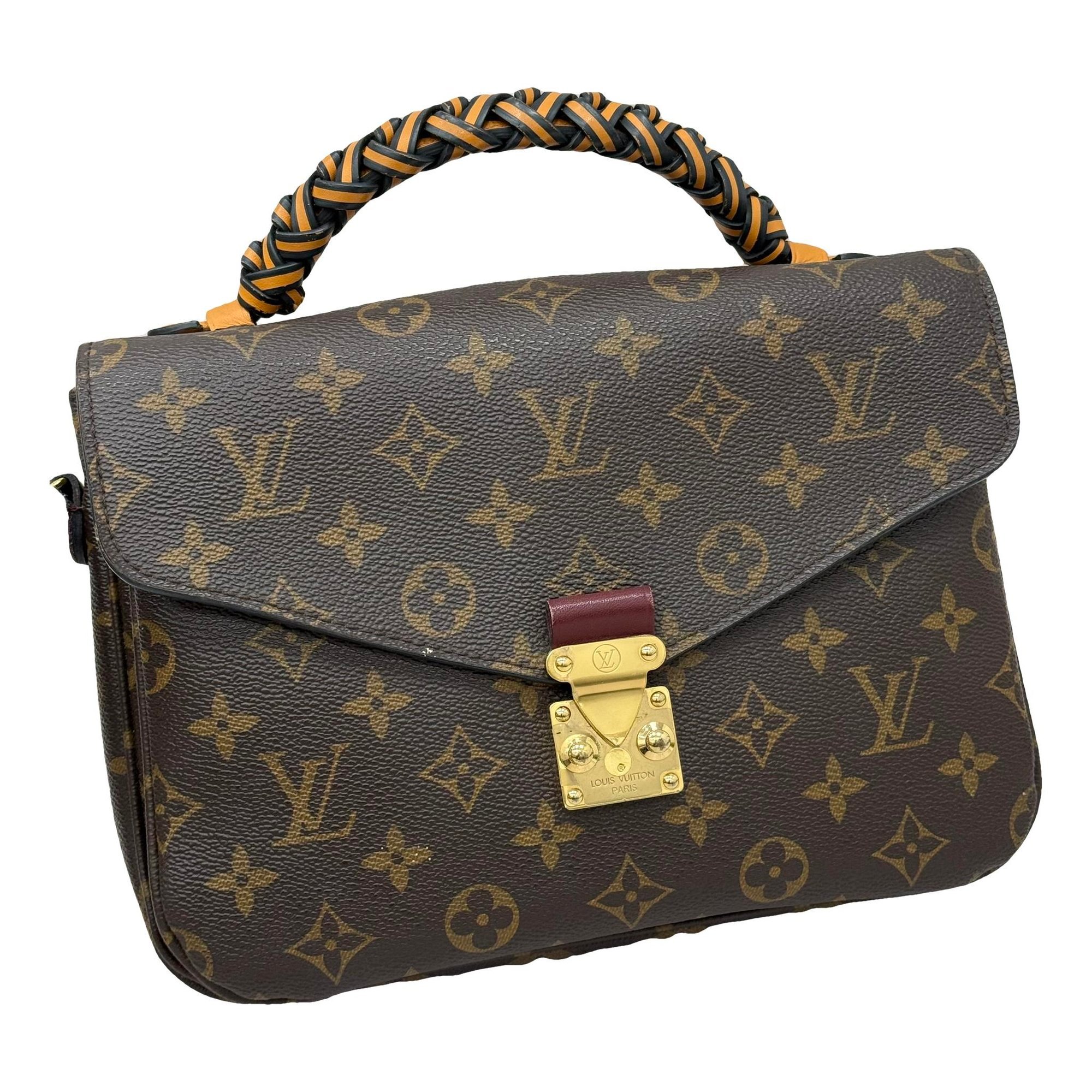 Metis leather handbag