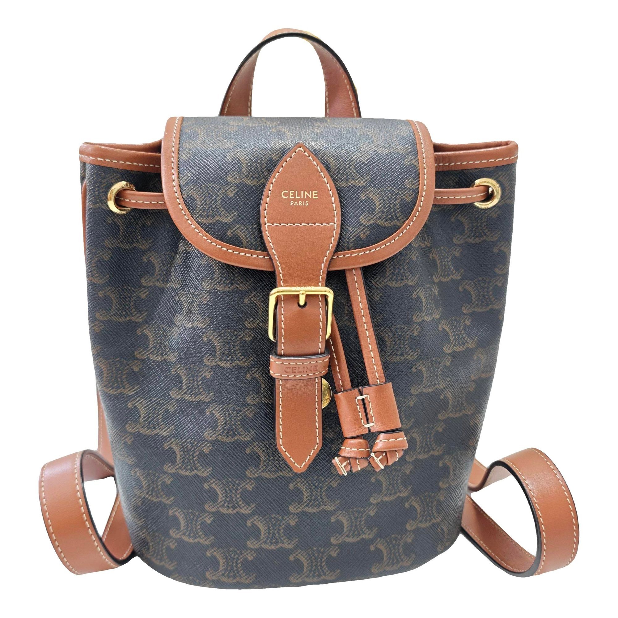 Folco leather backpack