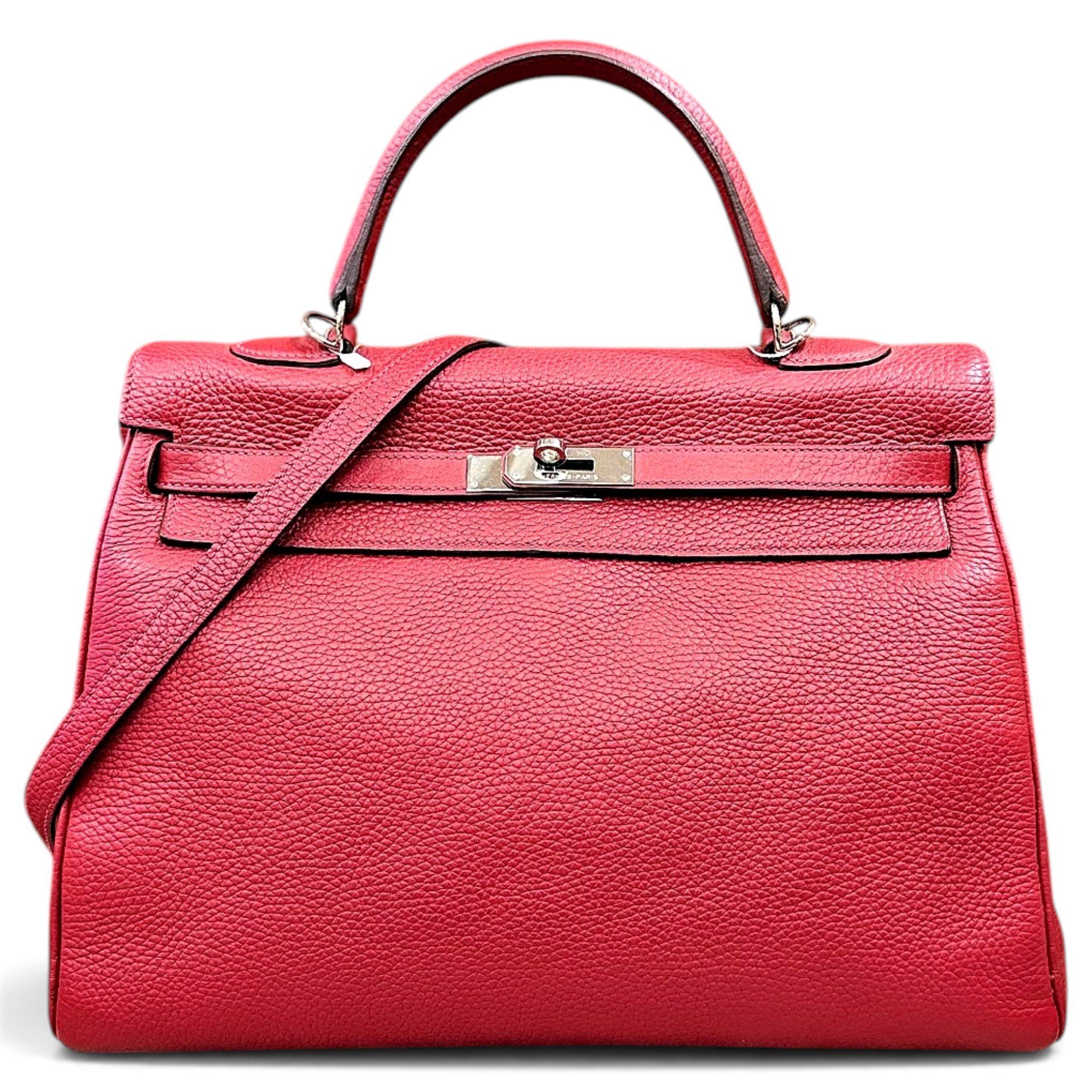 Kelly 35 leather handbag