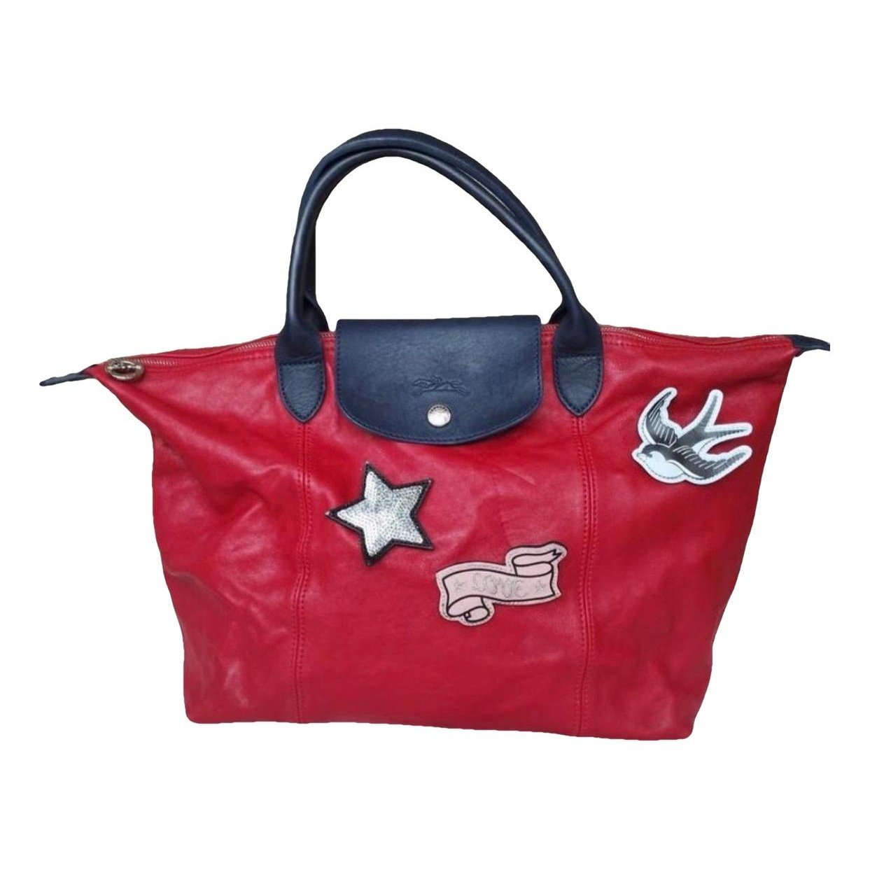 Pliage leather handbag