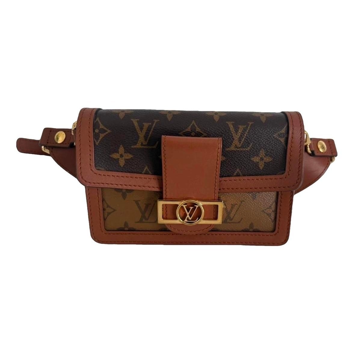 Dauphine leather handbag