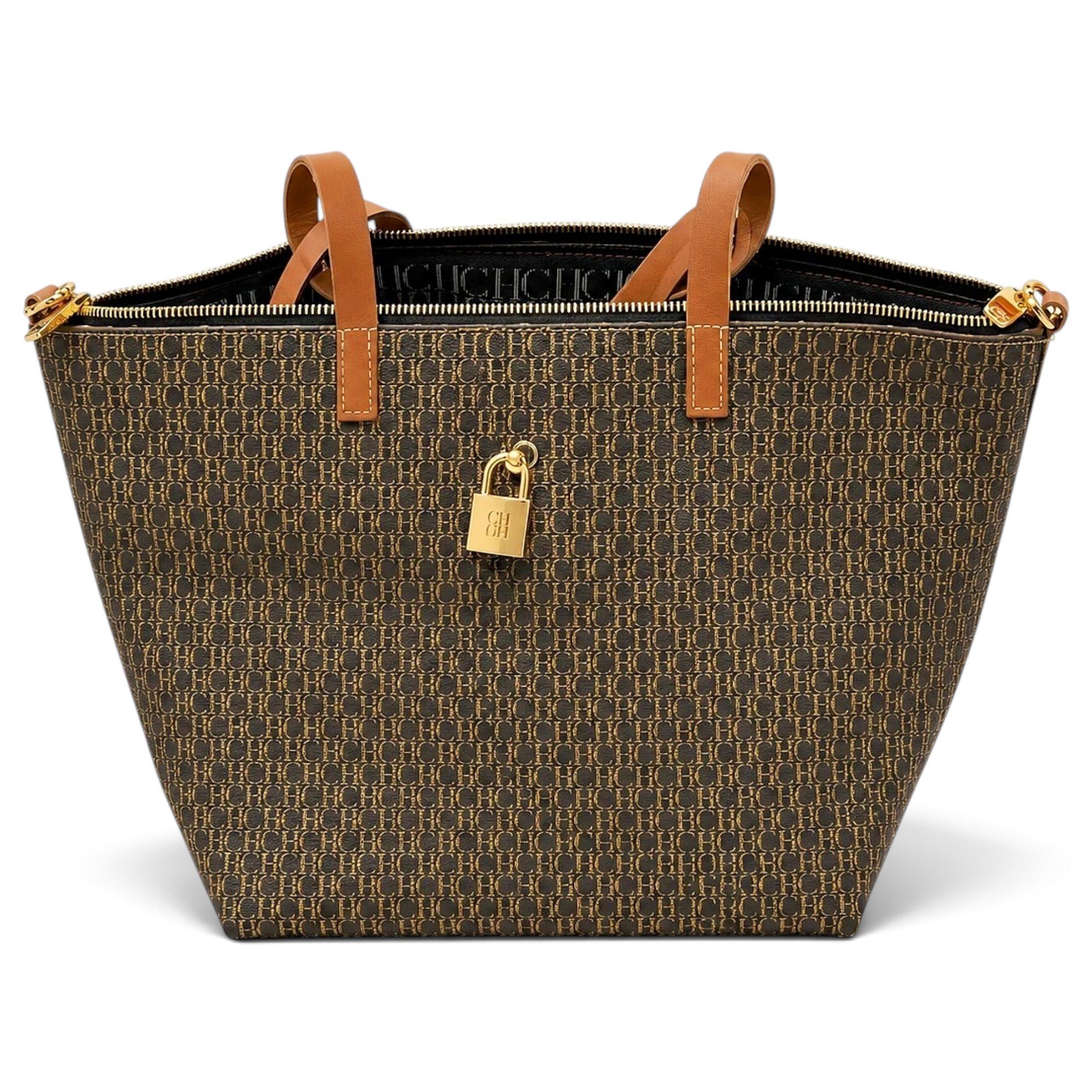 Carolina Herrera Leather tote