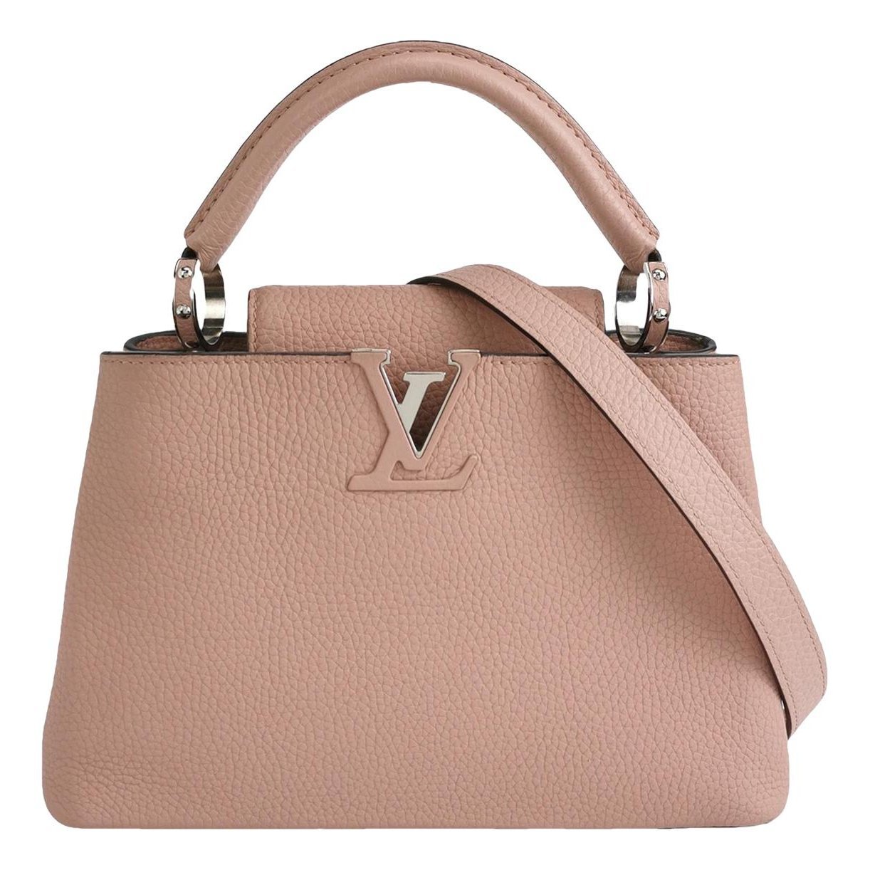 Capucines leather handbag