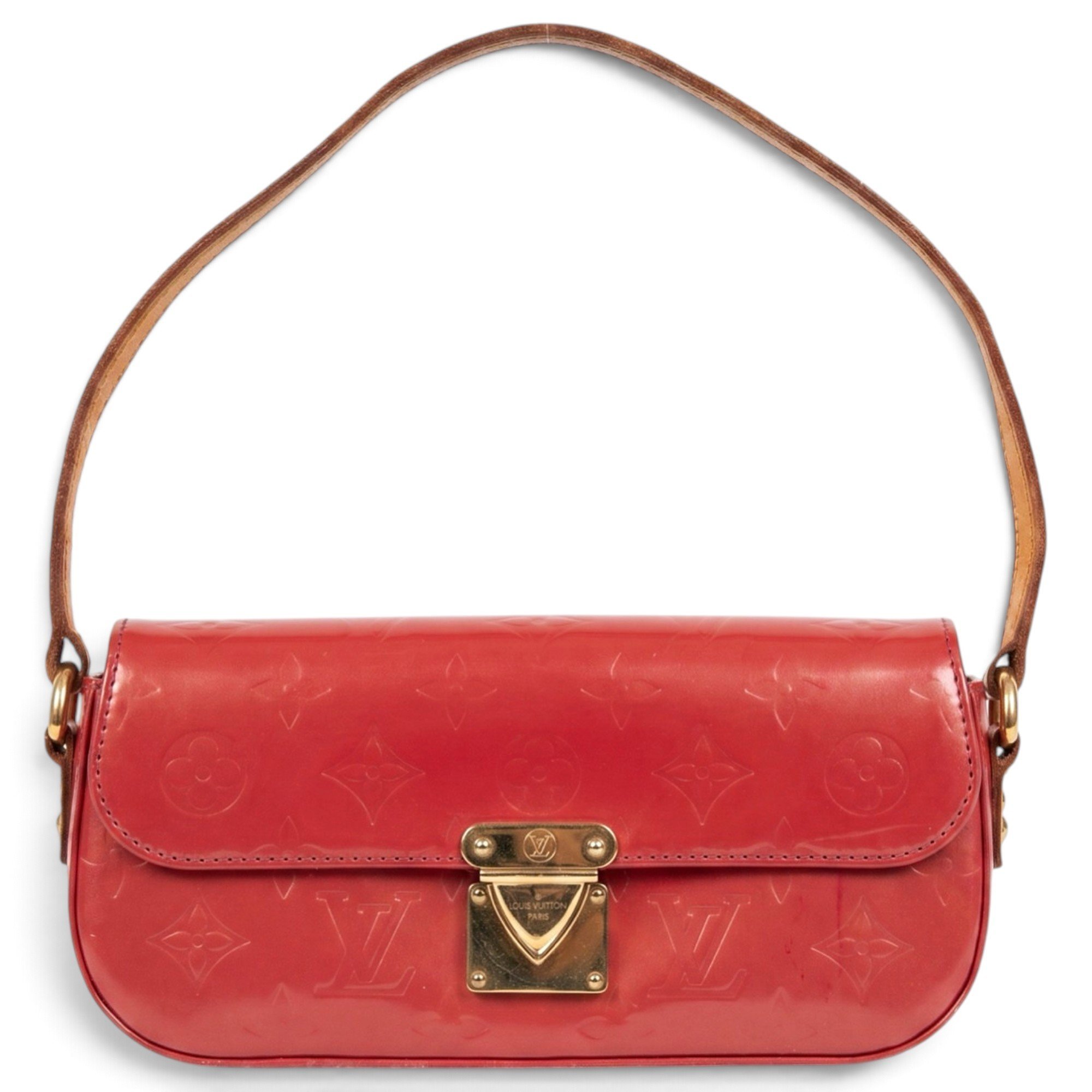 Malibu Street patent leather handbag