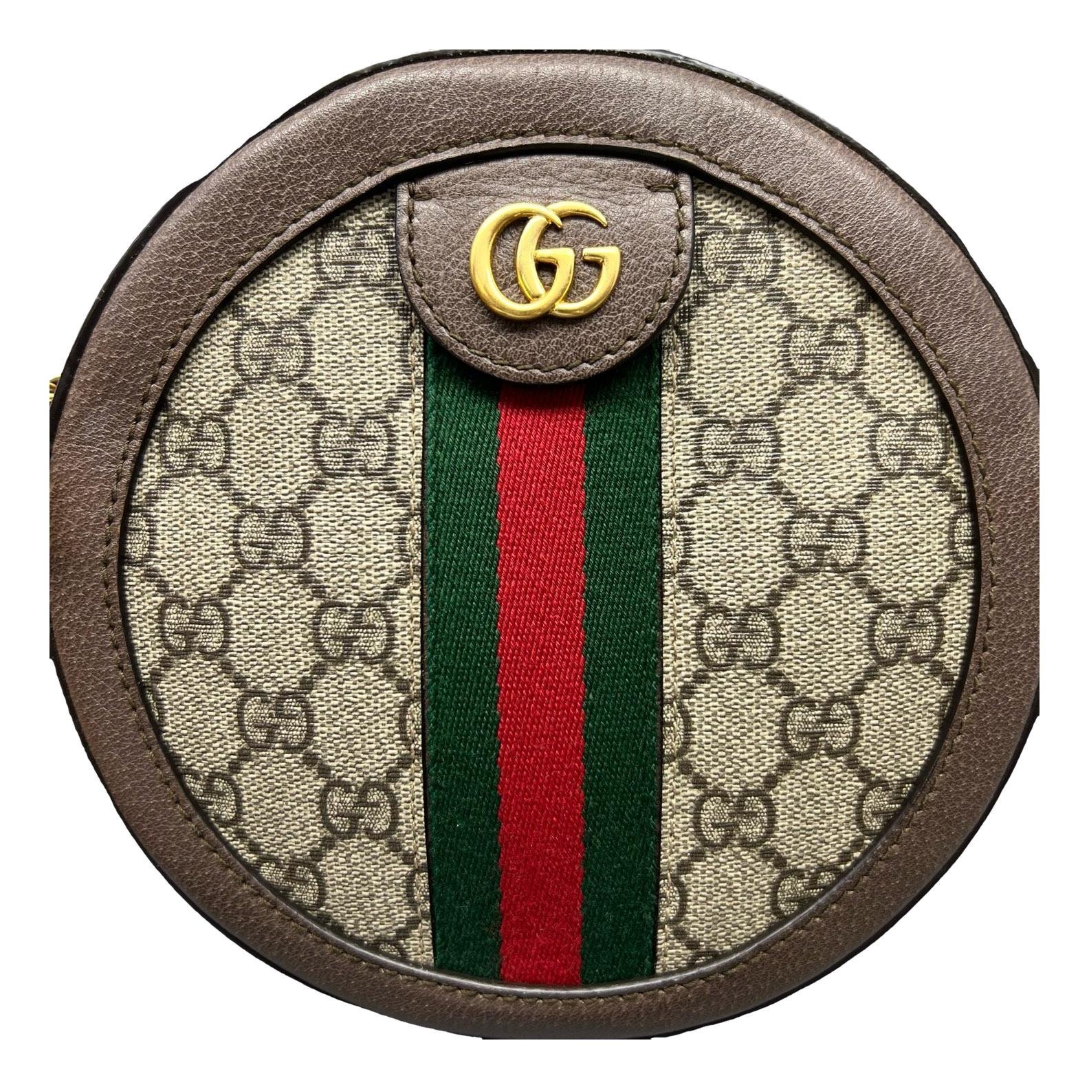 Ophidia Round cloth handbag