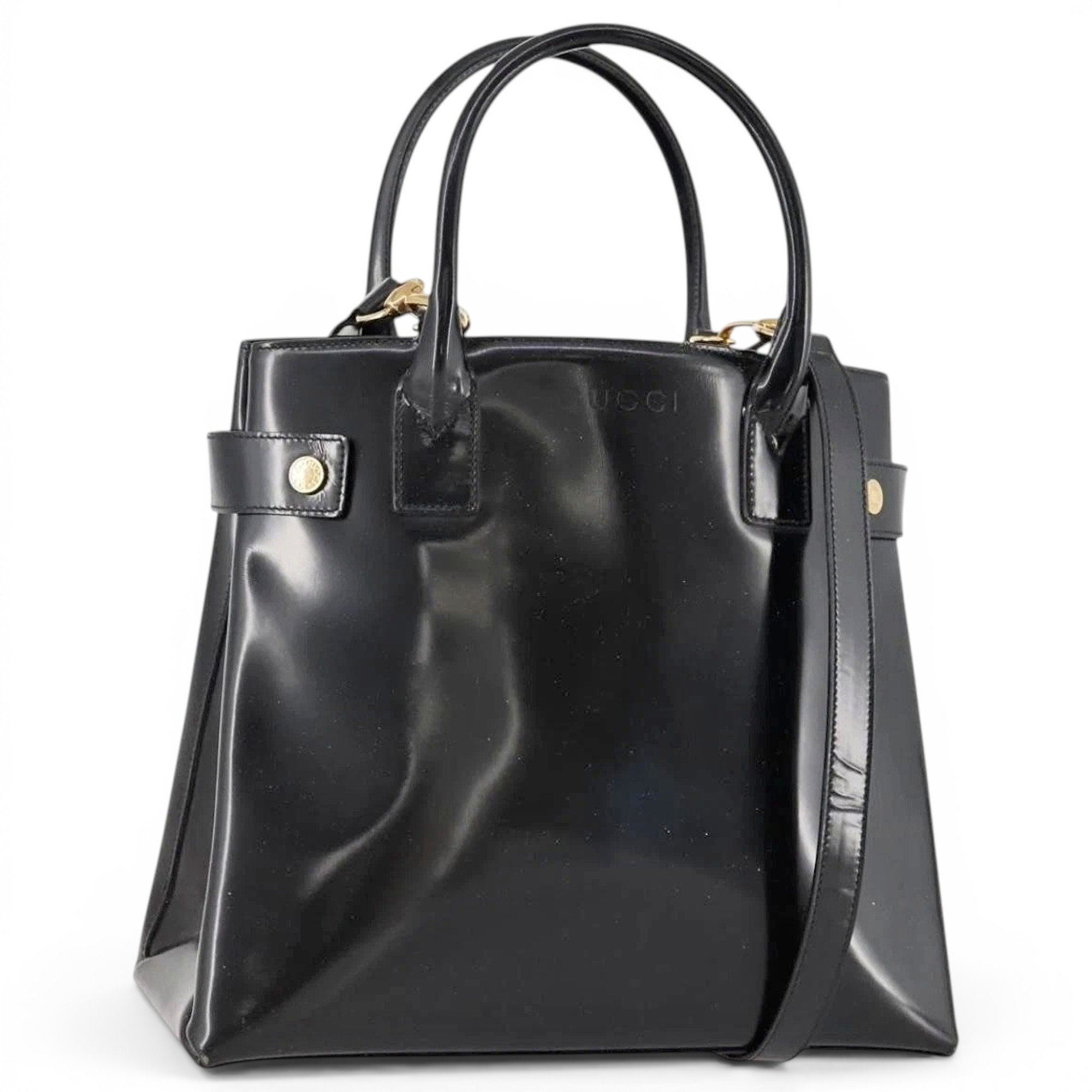 Leather handbag