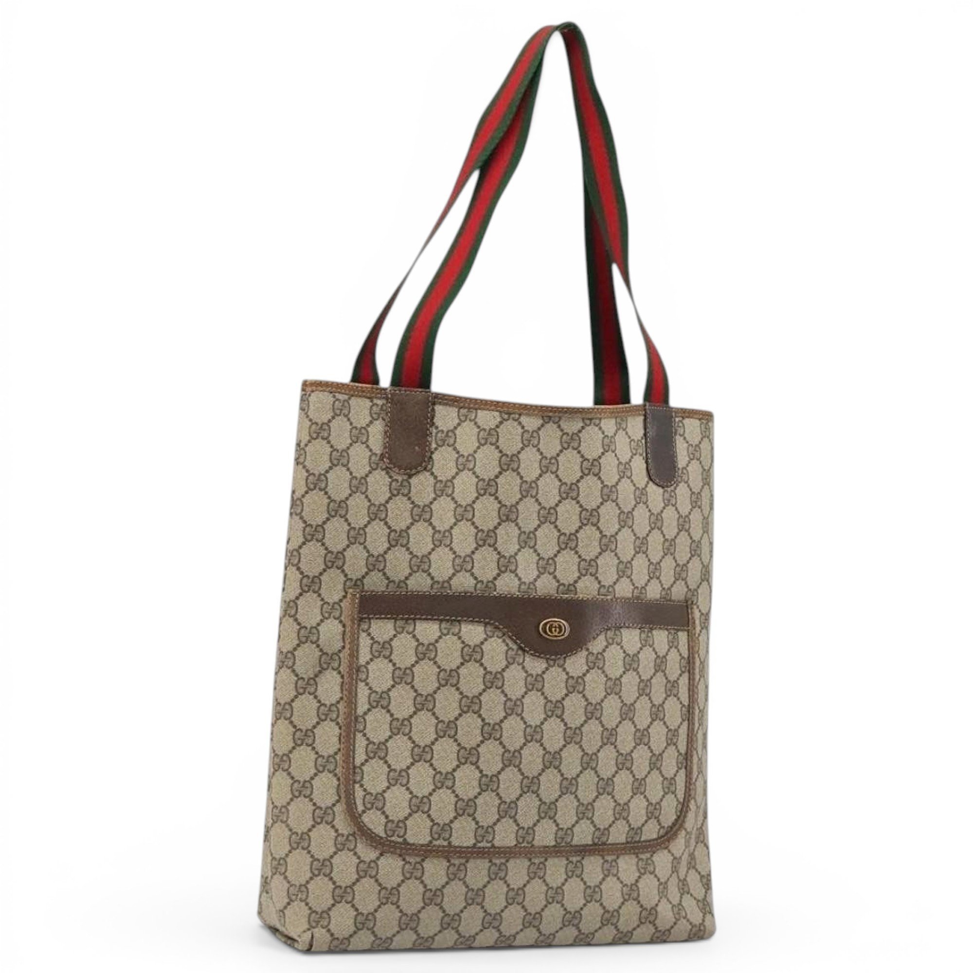 Leather tote