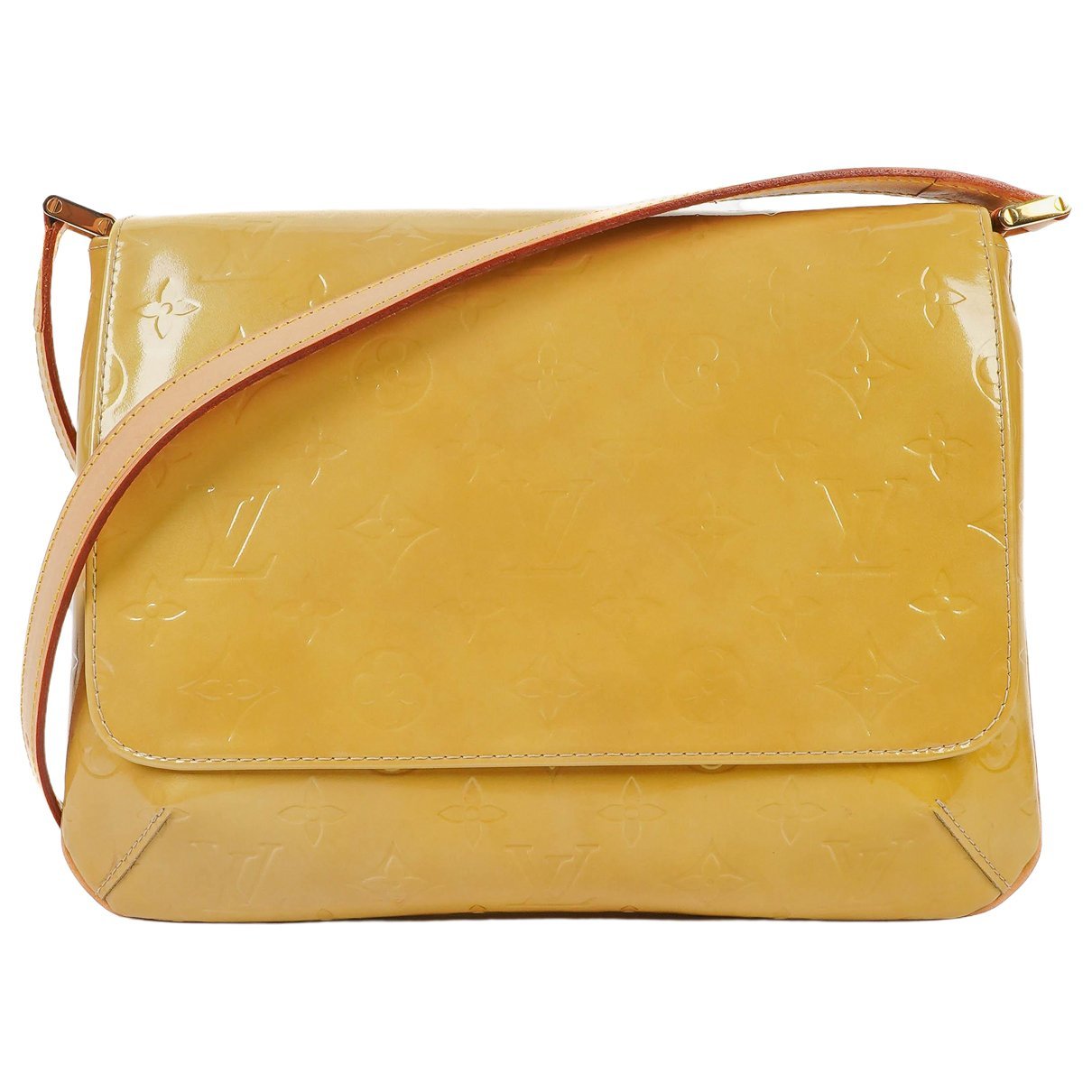 Thompson patent leather handbag