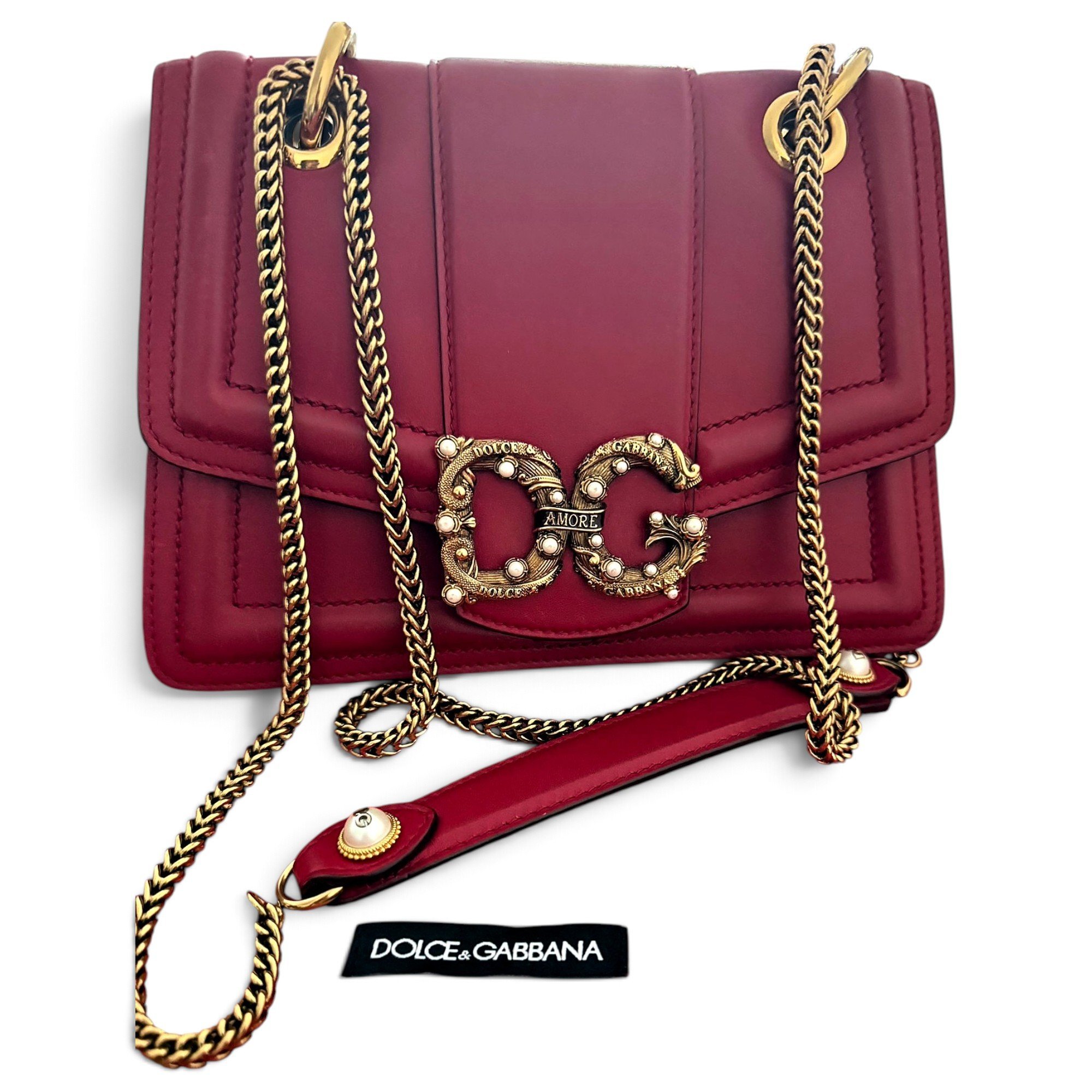 DG Amore leather handbag