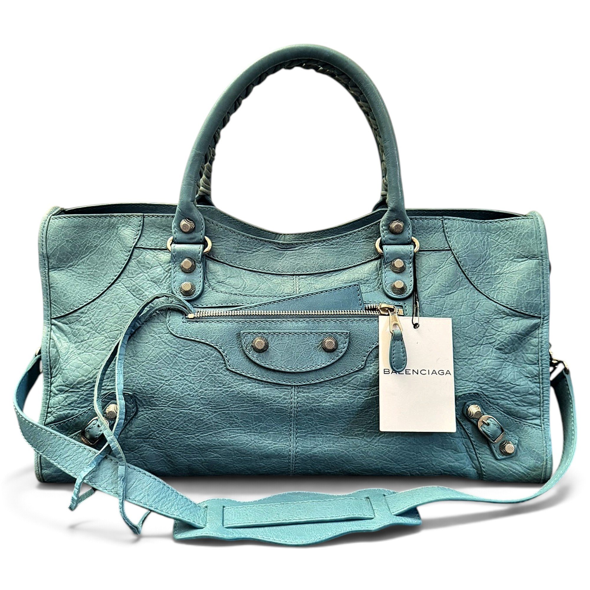 Balenciaga Part Time leather handbag
