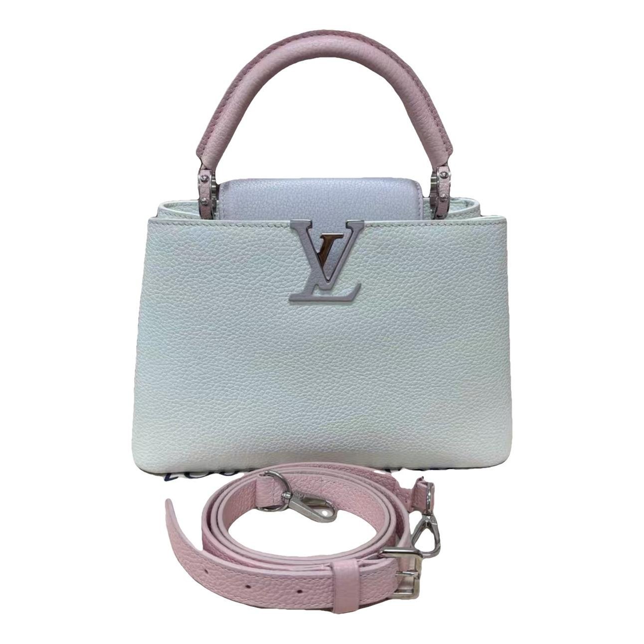 Capucines leather handbag