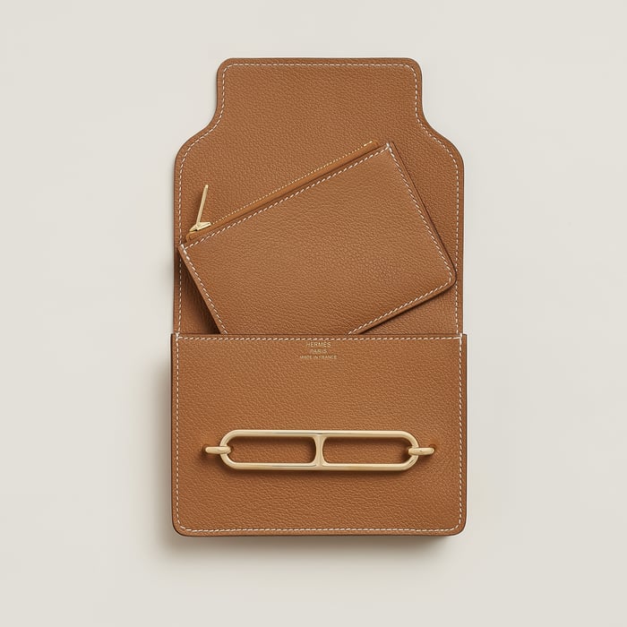 Gold Roulis Slim Wallet