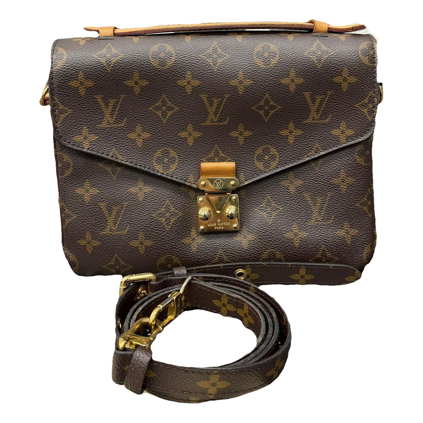 Metis leather handbag