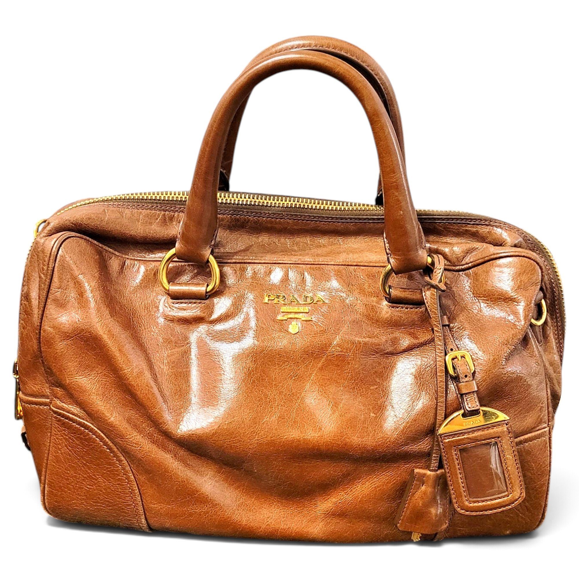 Bowling leather bowling bag