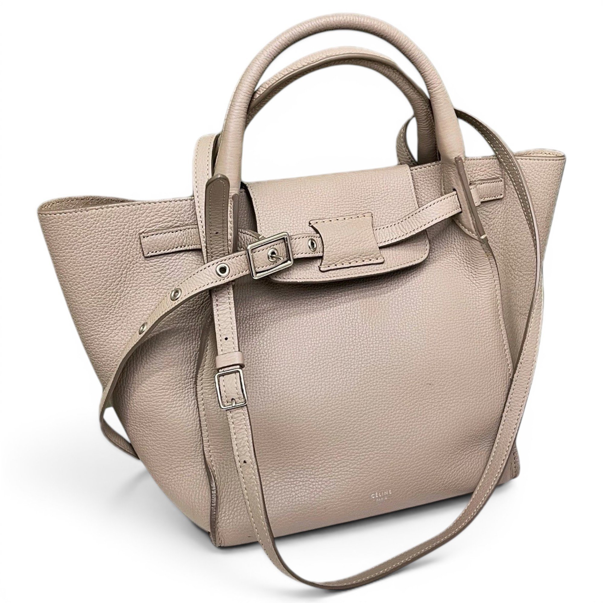 Big Bag leather handbag