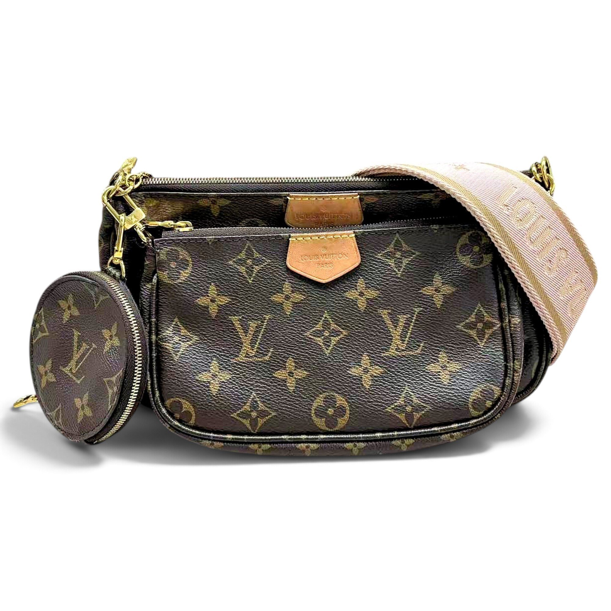 Multi Pochette Accessoires leather crossbody bag