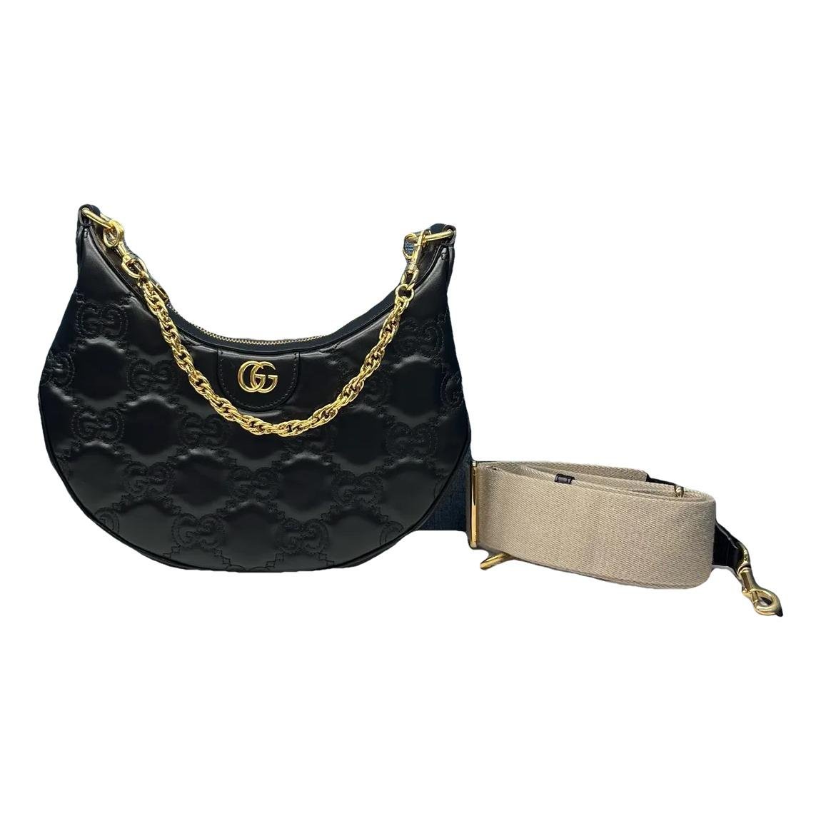 Leather crossbody bag