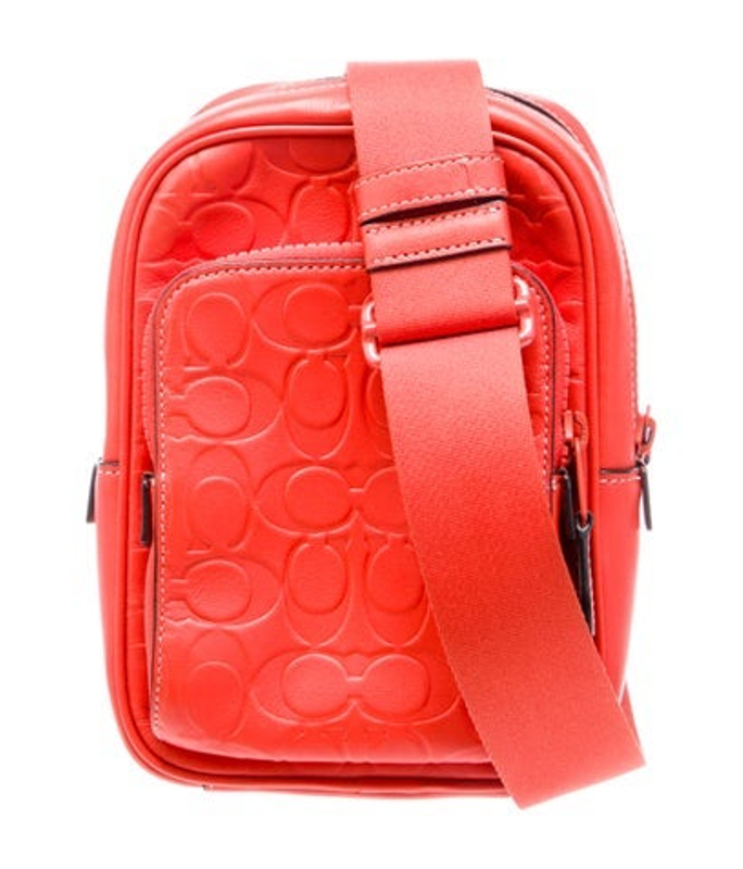 Coach Leather Backpack