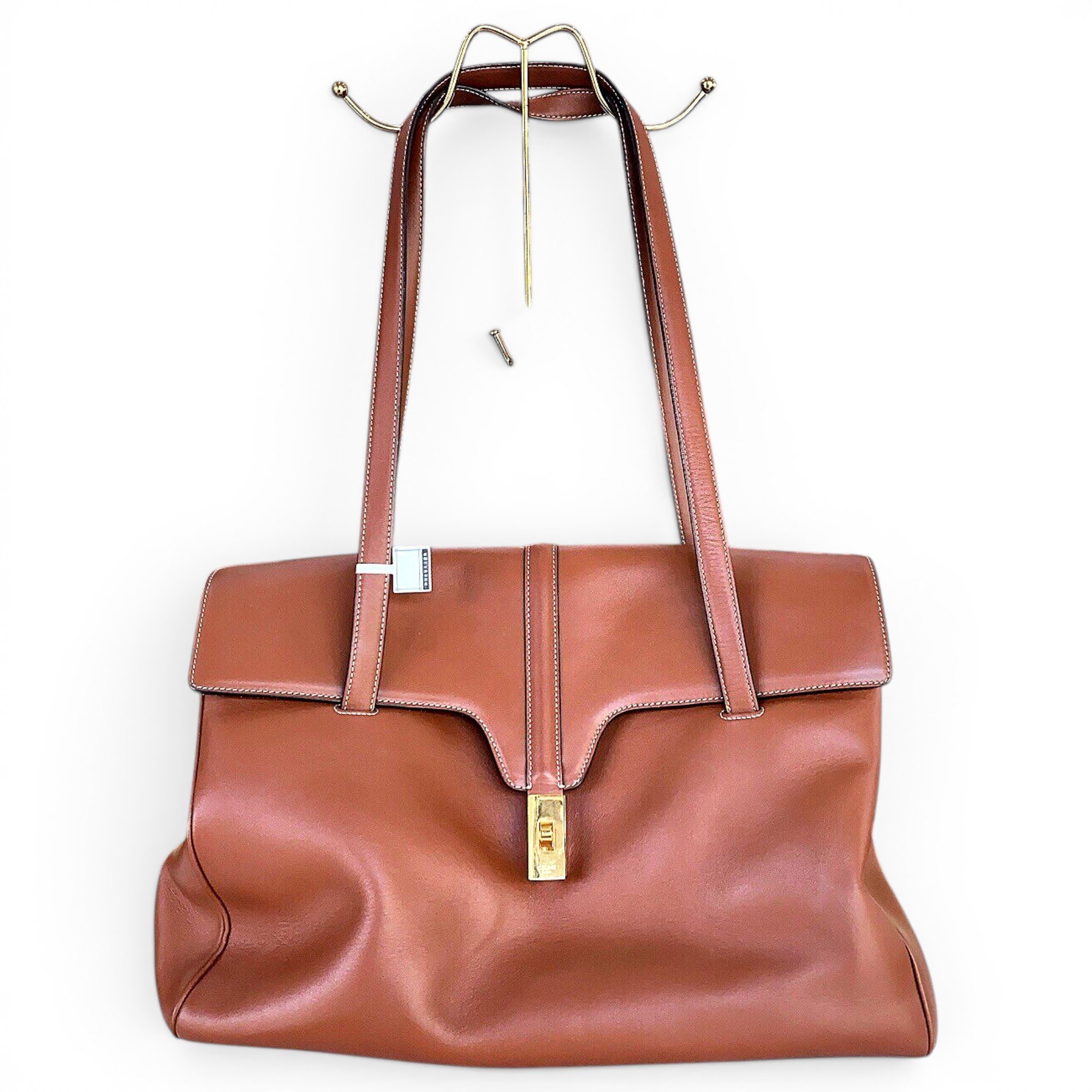 Leather handbag