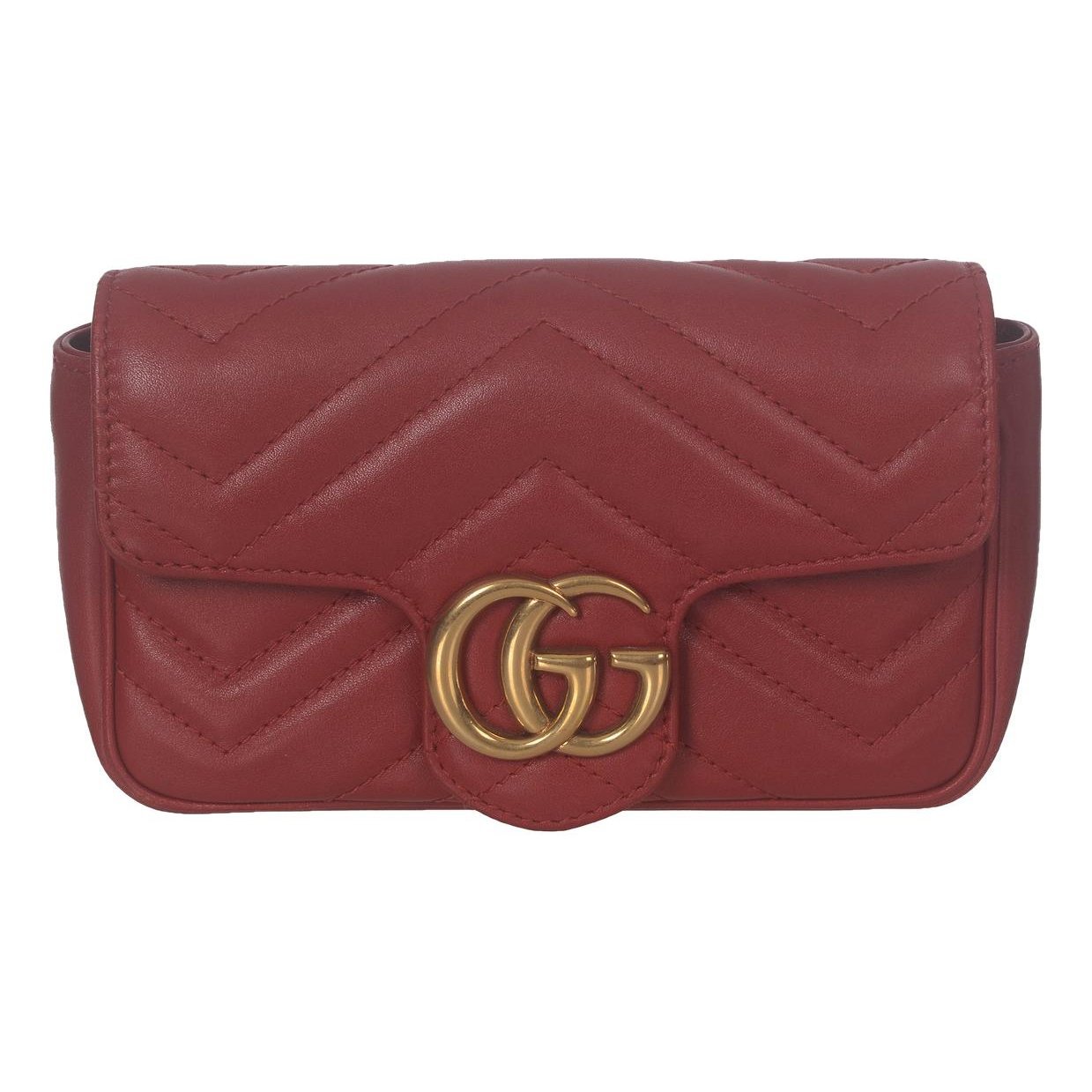 GG Marmont Flap leather crossbody bag