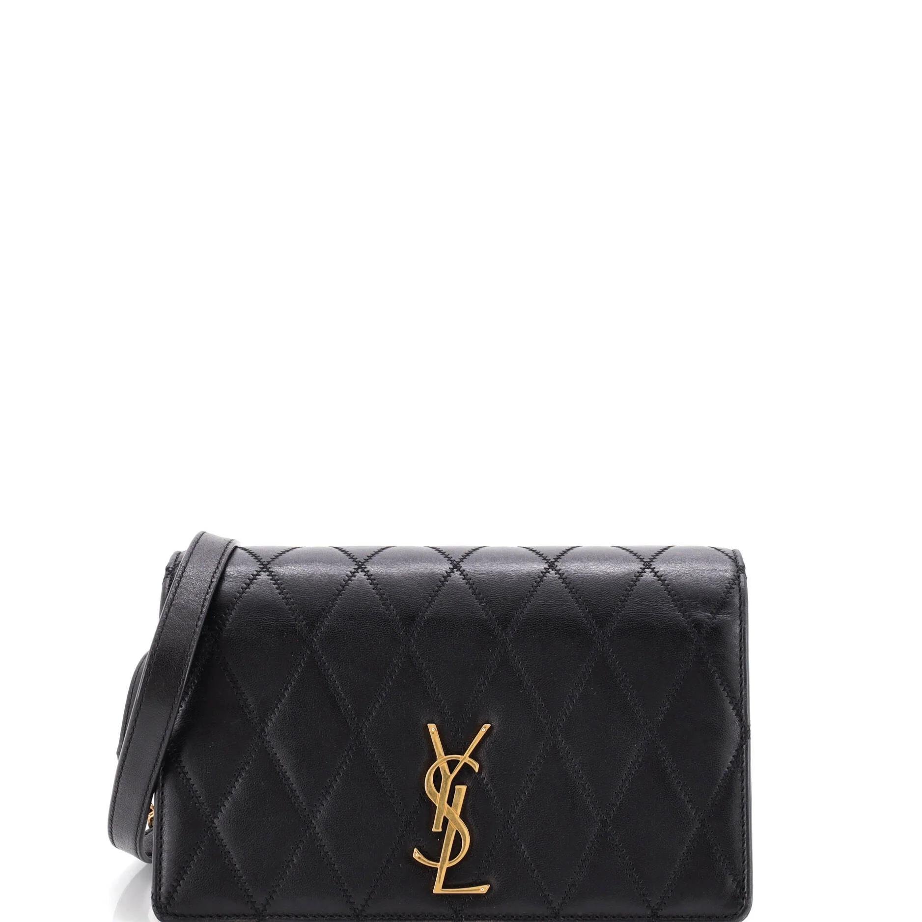 Leather crossbody bag