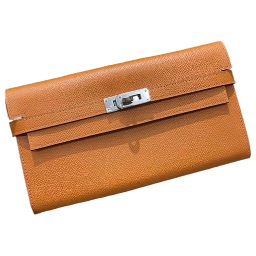 Kelly to go leather clutch bag
