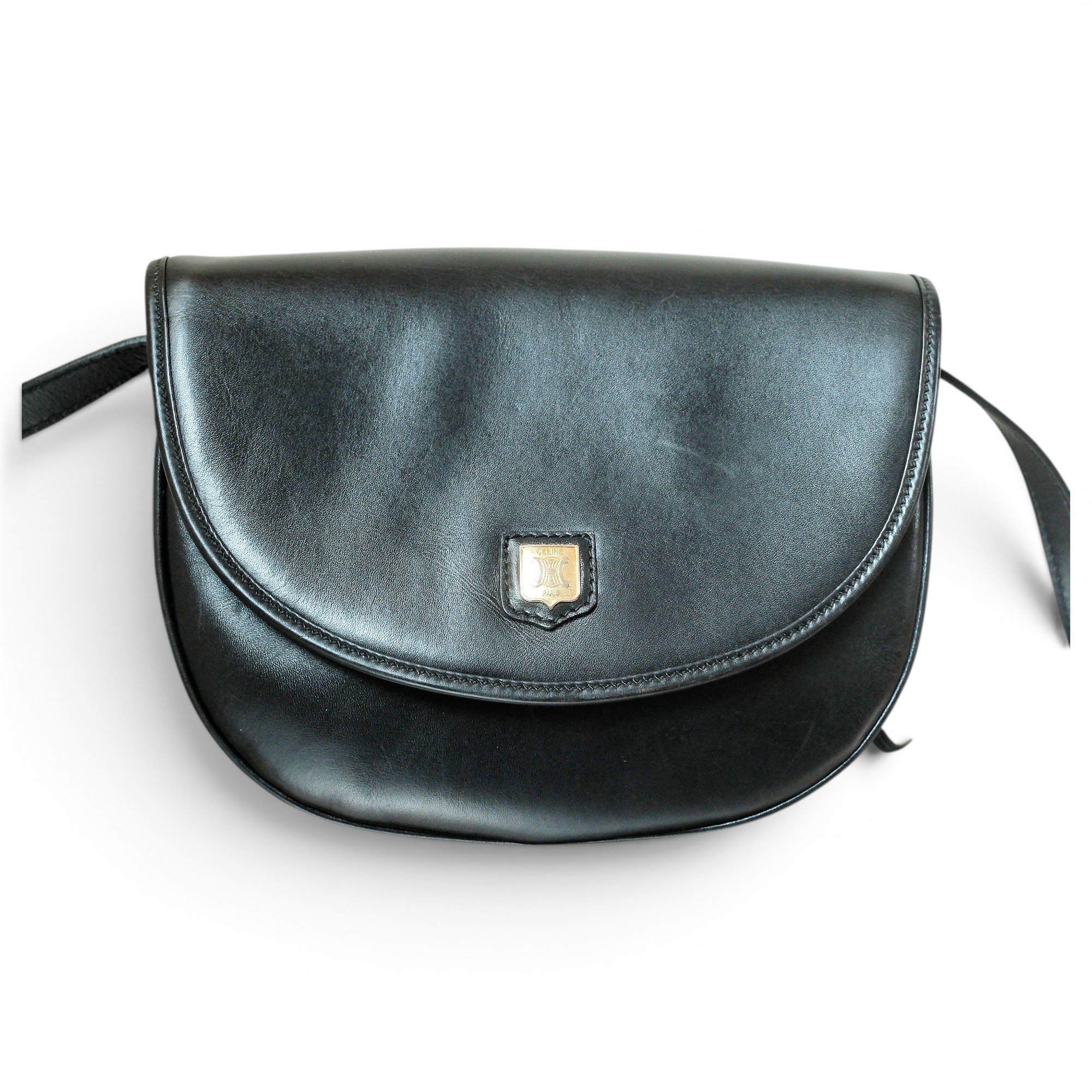 Leather crossbody bag